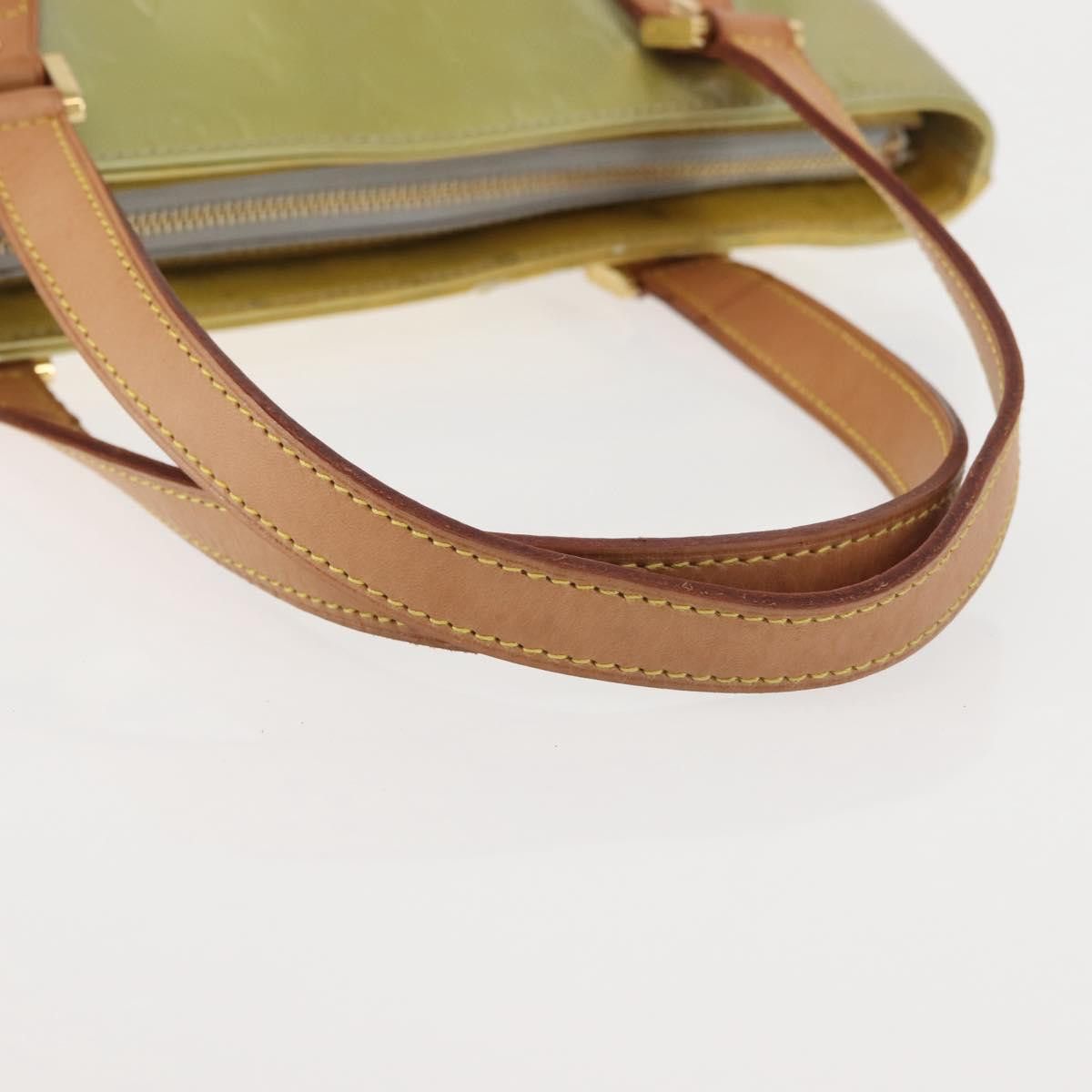 Louis Vuitton LOUIS VUITTON Monogram Vernis Houston Hand Bag Gris M91053 Size ONE SIZE - 8 Thumbnail