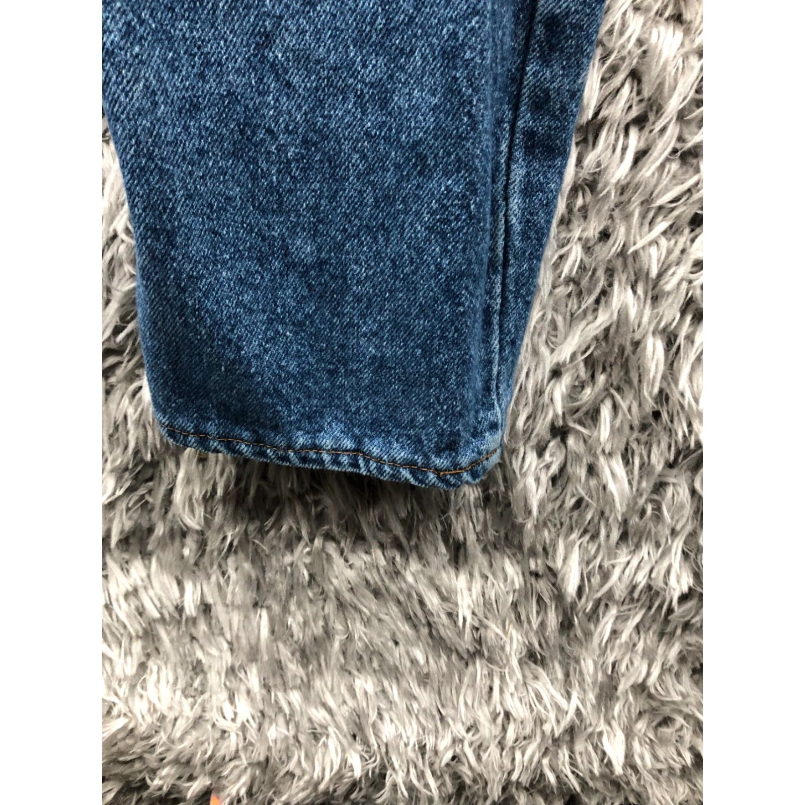 Vintage CHIC CHIC Jeans Tapered SIZE 10 Womens Blue Medium Wash High Rise Regular 5-Pocket Denim Cotton Zipper Button Belt Loops Brand CHIC Clothing Size 32" / US 10 / IT 46 - 7 Thumbnail