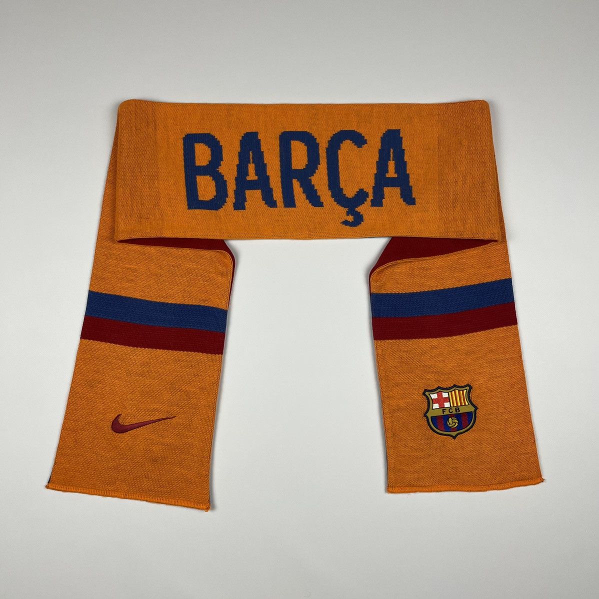 Nike Vintage Nike FC Barcelona Barca Scarf Size ONE SIZE - 3 Thumbnail