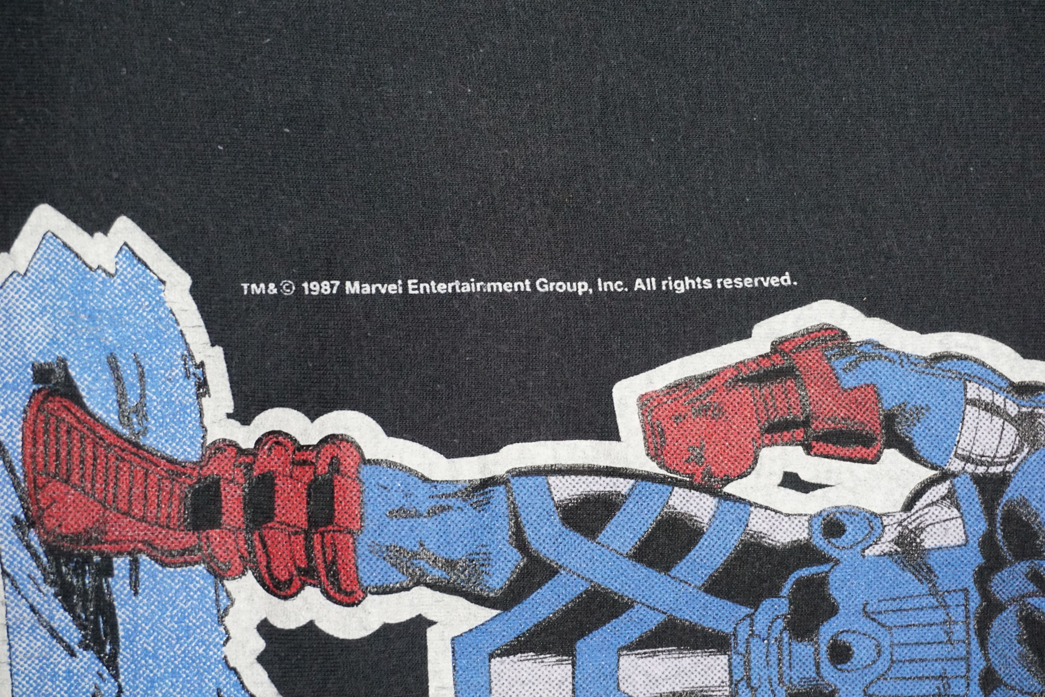 Anime × Marvel Comics × Vintage 80's Marvel Galactus T-shirt Size US XL / EU 56 / 4 - 3 Thumbnail