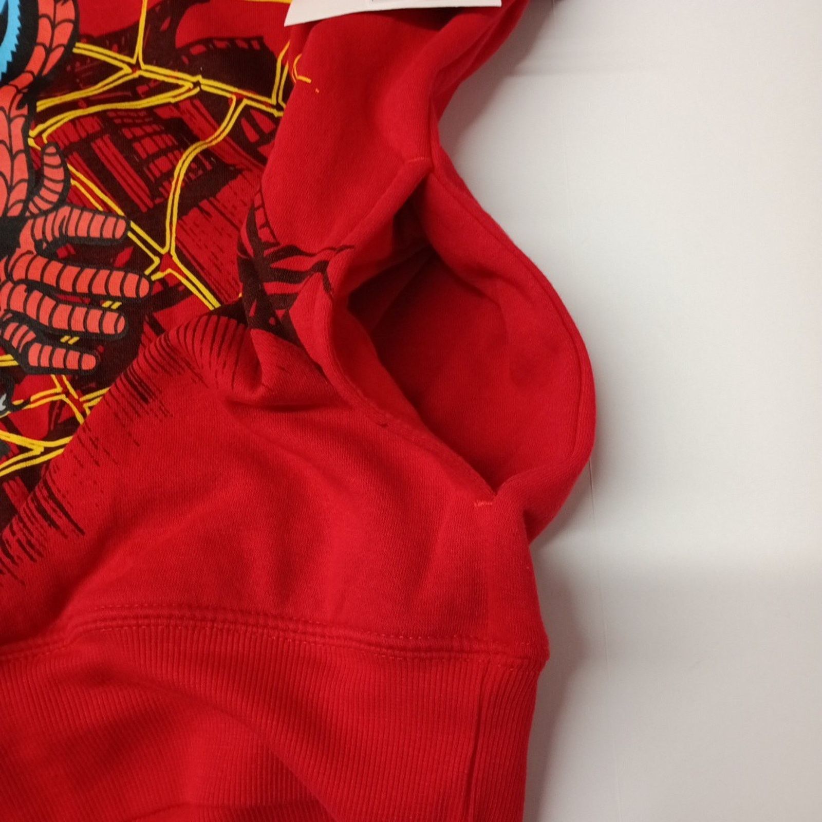 Marvel Comics Marvel Spider-Man Hoodie Red Logo Men's M Medium Pockets Size US M / EU 48-50 / 2 - 3 Thumbnail