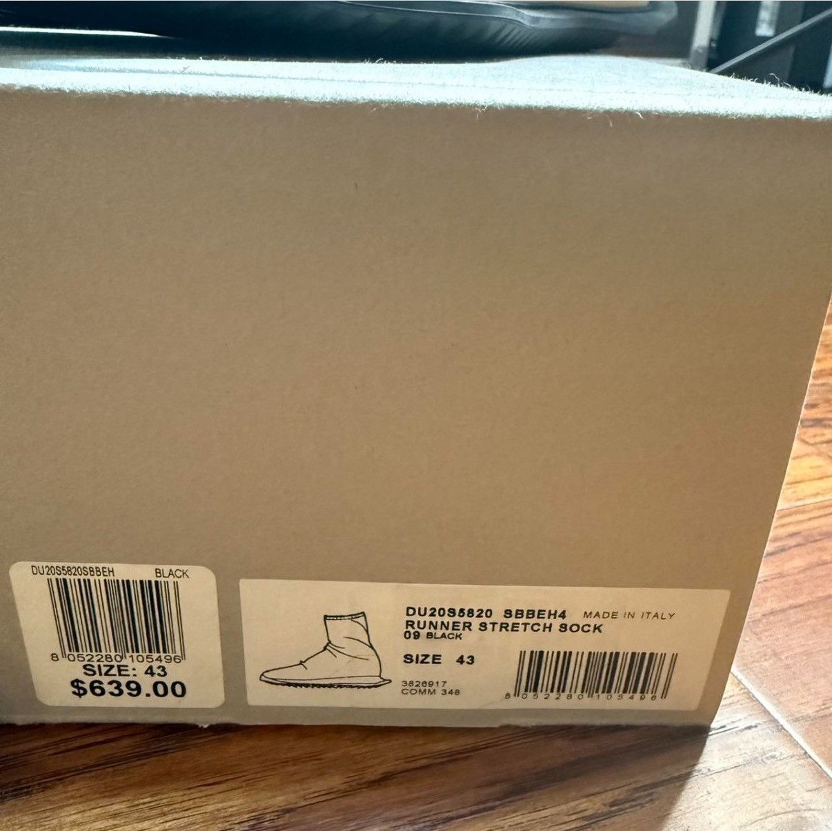 Rick Owens Drkshdw Rick Owens Runner Sock Shoe Size US 10 / EU 43 - 4 Thumbnail