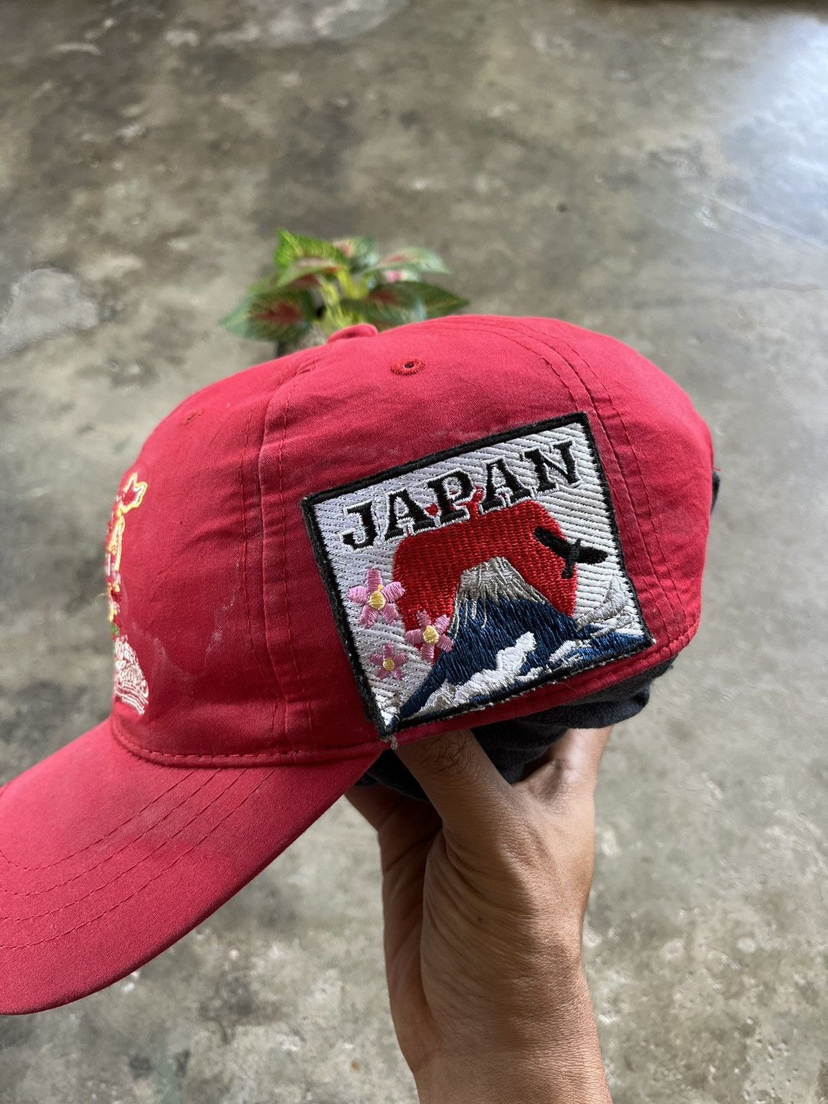Japanese Brand × Vintage 🔥Vintage Sukajan Souvenirs Embroidered Cap Japan Size ONE SIZE - 2 Thumbnail