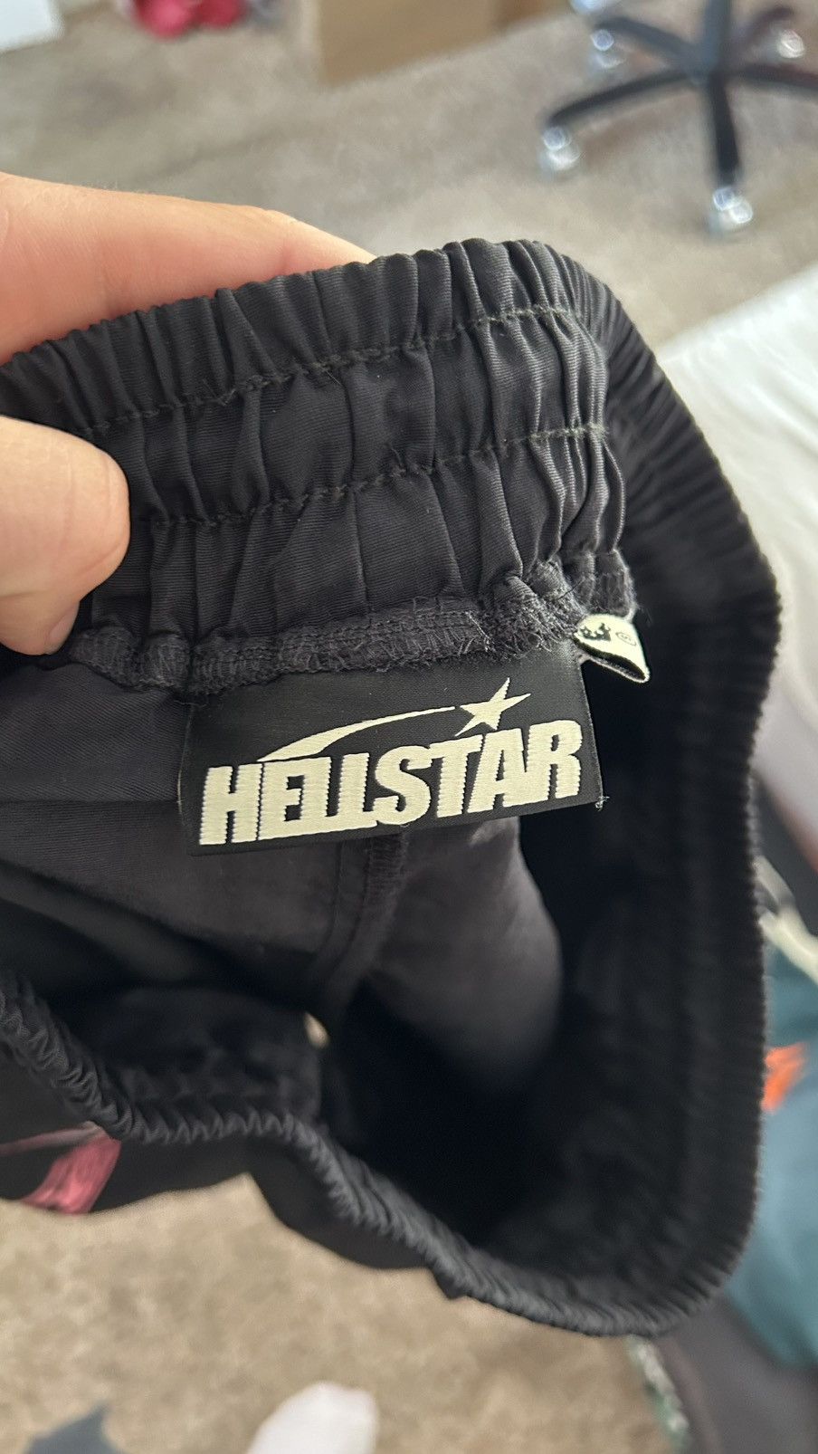 HELLSTAR Hellstar Black Pink Nylon Shorts Size US 30 / EU 46 - 6 Thumbnail