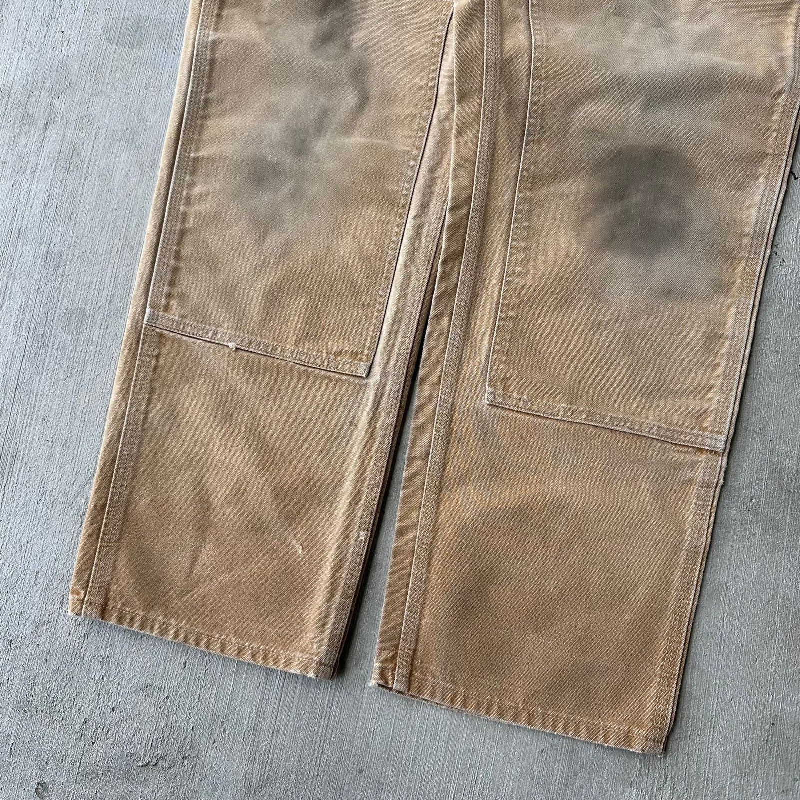 Carhartt × Vintage Carhartt brown double knee work wear carpenter pants Size US 32 / EU 48 - 3 Thumbnail
