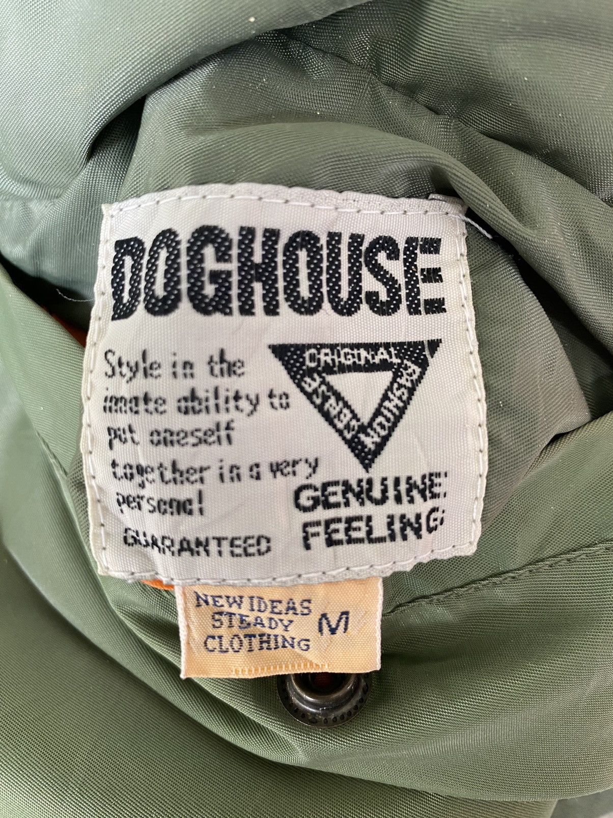 Vintage Vintage DOG HOUSE Bomber Jacket Size US M / EU 48-50 / 2 - 14 Thumbnail