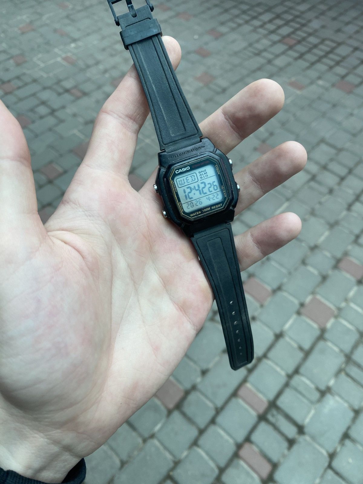 Casio Casio Watch W-800H Classic Digital 100M WR Size ONE SIZE - 5 Thumbnail