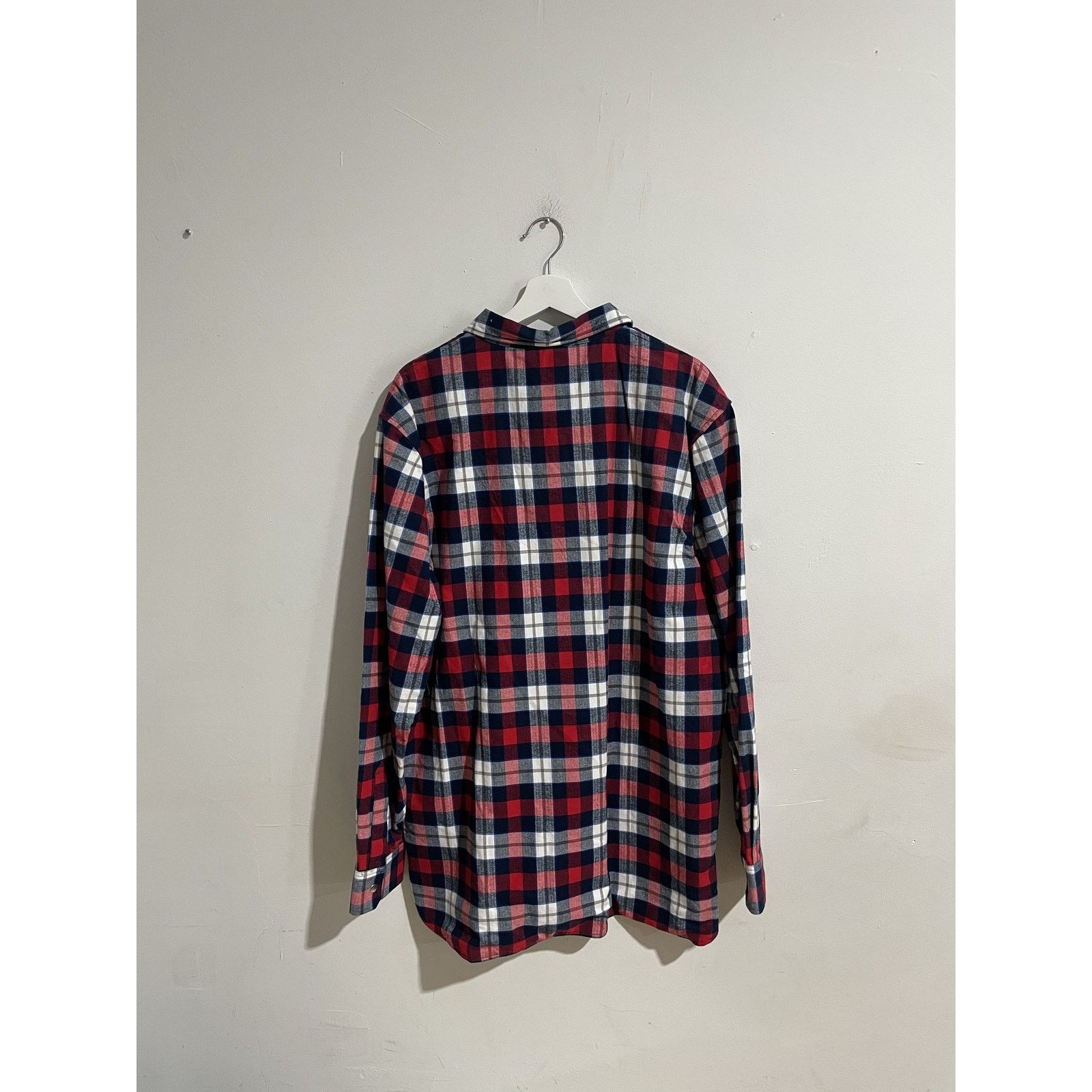 Kith KITH BUTTON UP FLANNEL RED WHITE BLUE SIZE XXL NEW Size US XXL / EU 58 / 5 - 3 Thumbnail