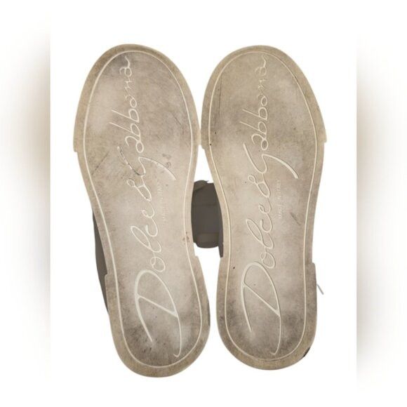 Dolce & Gabbana DOLCE & GABBANA Portofino Embellished Sneakers Size Size US 8 / IT 38 - 15 Thumbnail