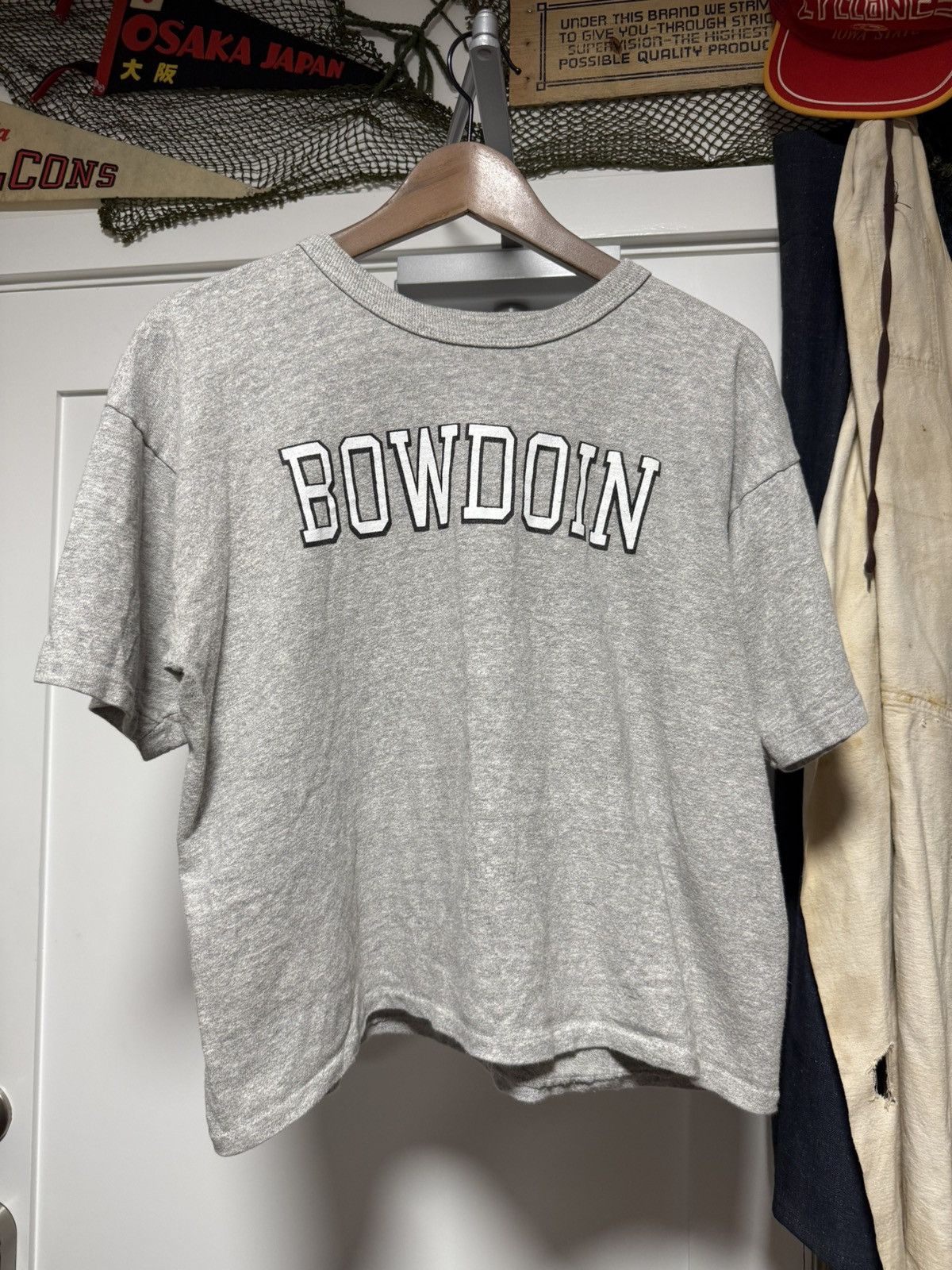 Champion 80s Bowdoin champion USA made crop top shirt Size XL / US 12-14 / IT 48-50 - 1 Thumbnail