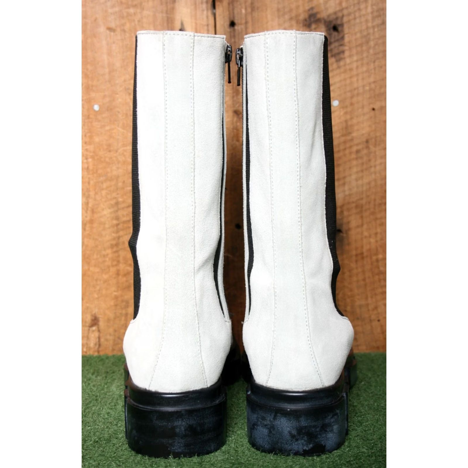 Free People FREE PEOPLE Brooks Mist Gray Suede Chelsea Boots EU 41 ≈ US 10.5 Women Shoes Size US 11 / IT 41 - 4 Thumbnail