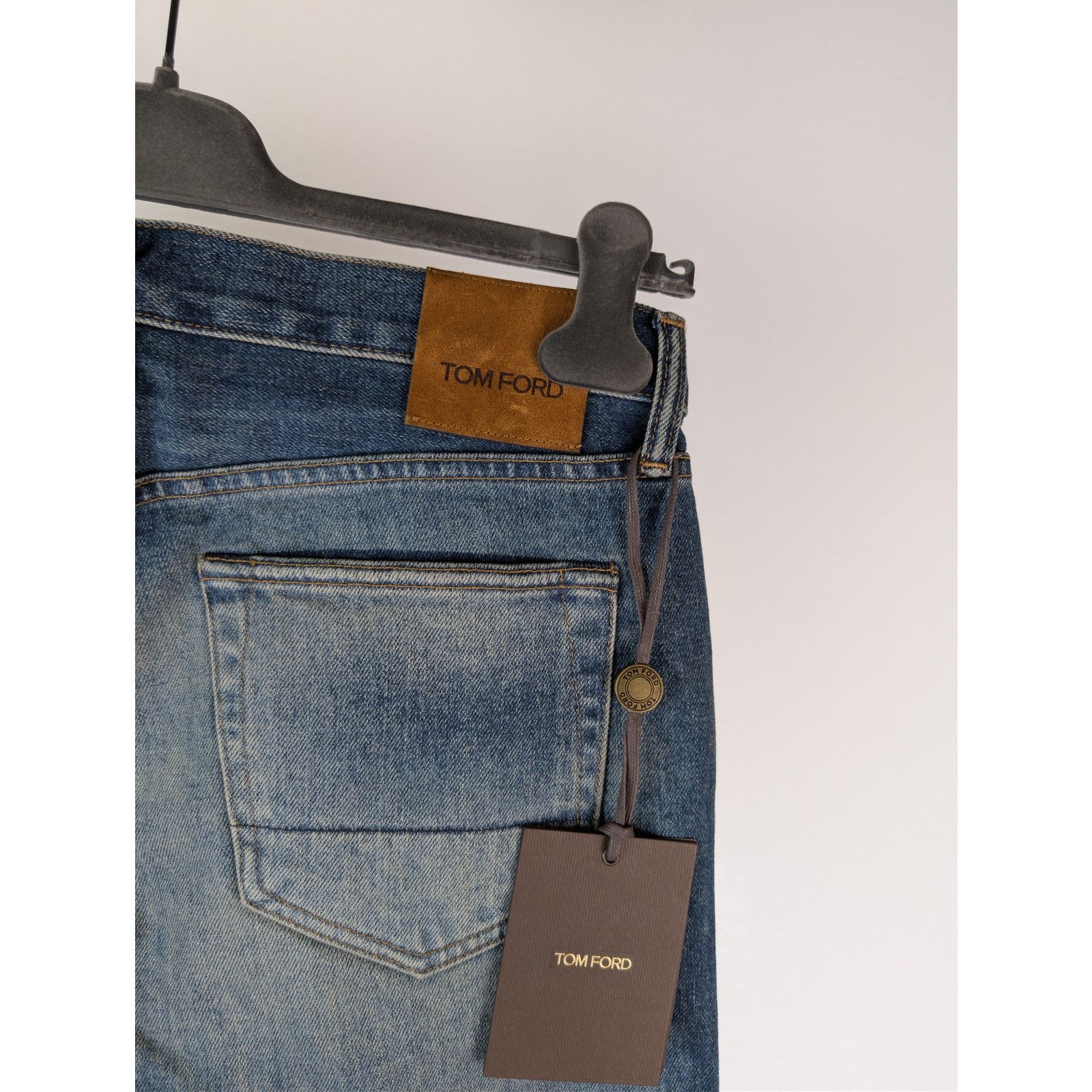 Tom Ford o1rshd1 Q:2 / Slim Denim Jeans in DK Indigo 36 Size US 36 / EU 52 - 12 Thumbnail