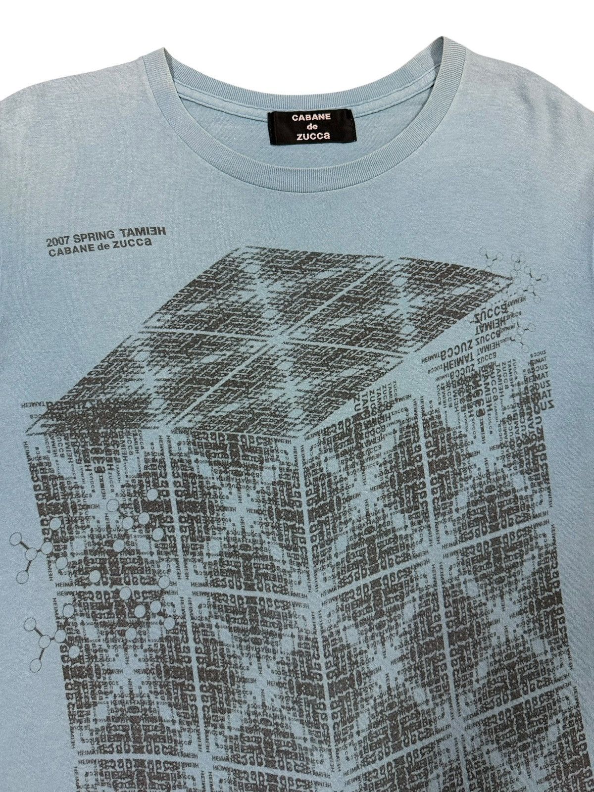 CABANE de ZUCCa Vtg🔥S/S07 CAbbane De ZUCCa Heimat Design Art Work Tee Size US M / EU 48-50 / 2 - 3 Thumbnail