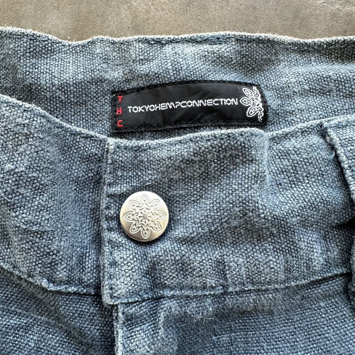Japanese Brand THC Tokyo Hemp Connection Faded Straigh Cut Trouser Pants Size US 32 / EU 48 - 6 Thumbnail