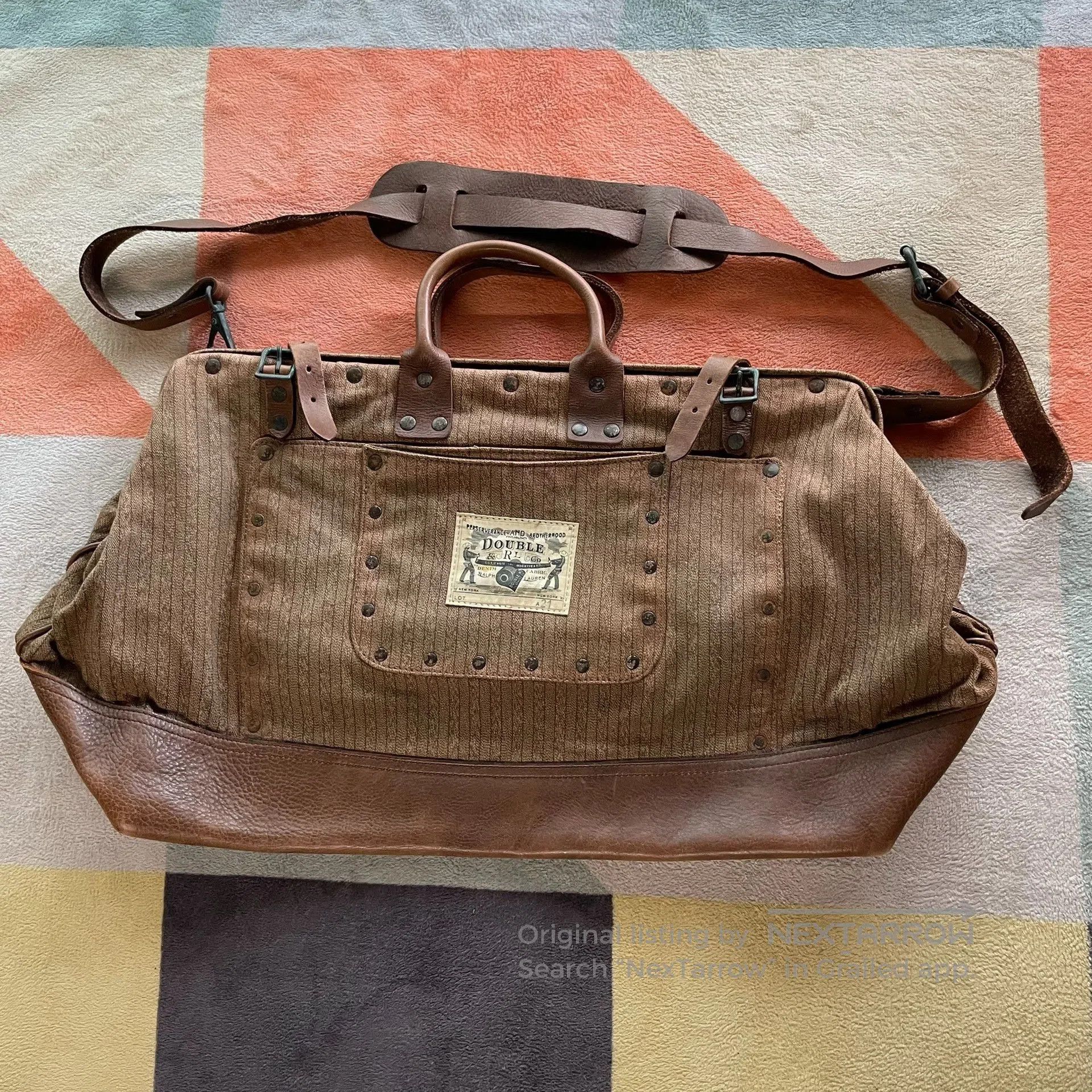 RRL Ralph Lauren RRL Ralph Lauren Doctor Travel Bag. Size ONE SIZE - 1 Thumbnail