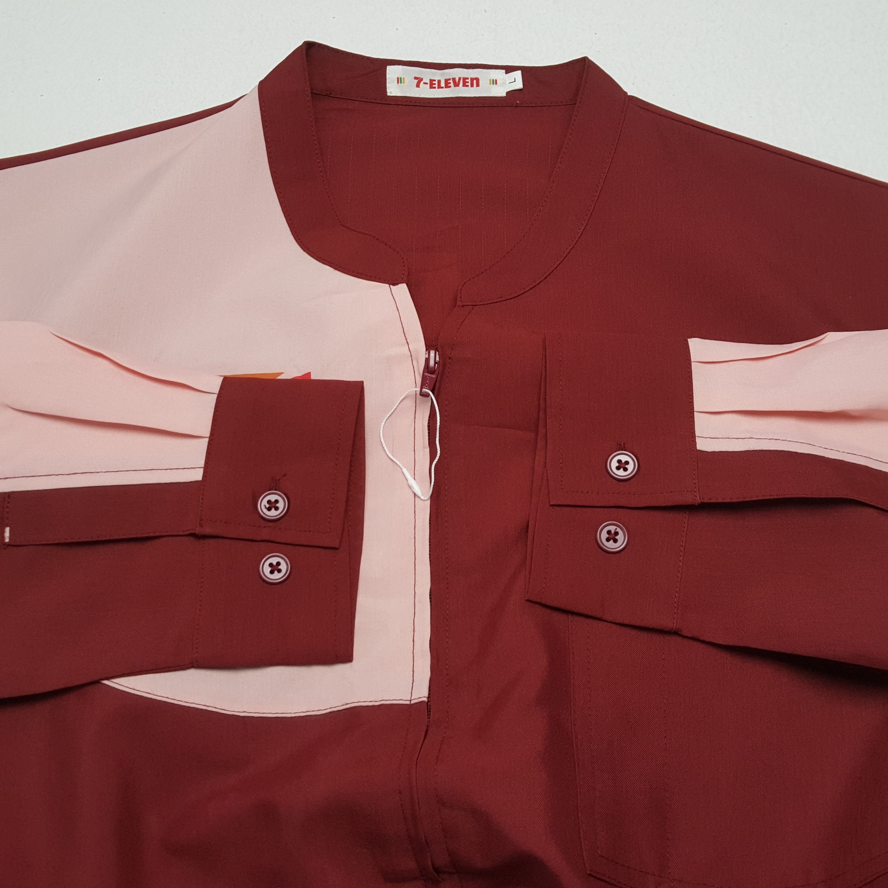 Japanese Brand × Vintage Vintage 7-ELEVEn Japanese Workers Uniform Jacket Size US L / EU 52-54 / 3 - 10 Thumbnail