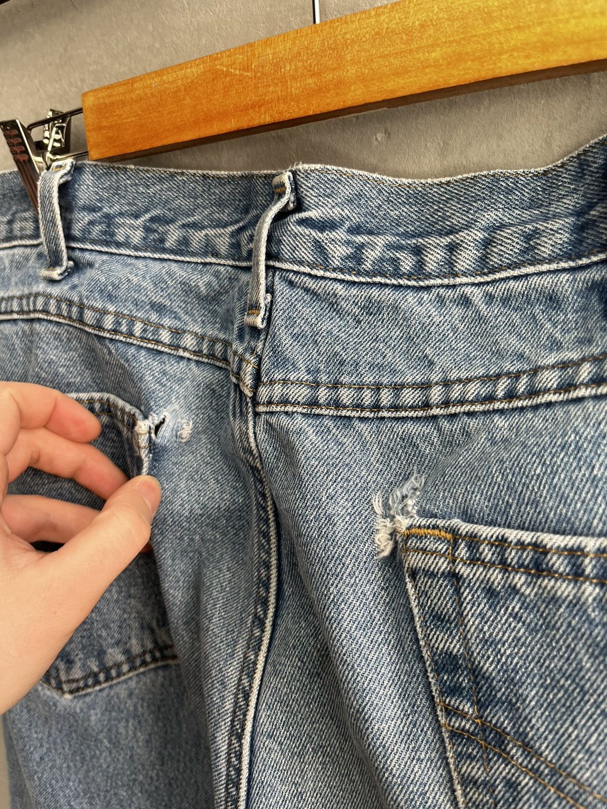 Carhartt × Vintage Carhartt denim vintage 90s Size US 36 / EU 52 - 12 Thumbnail