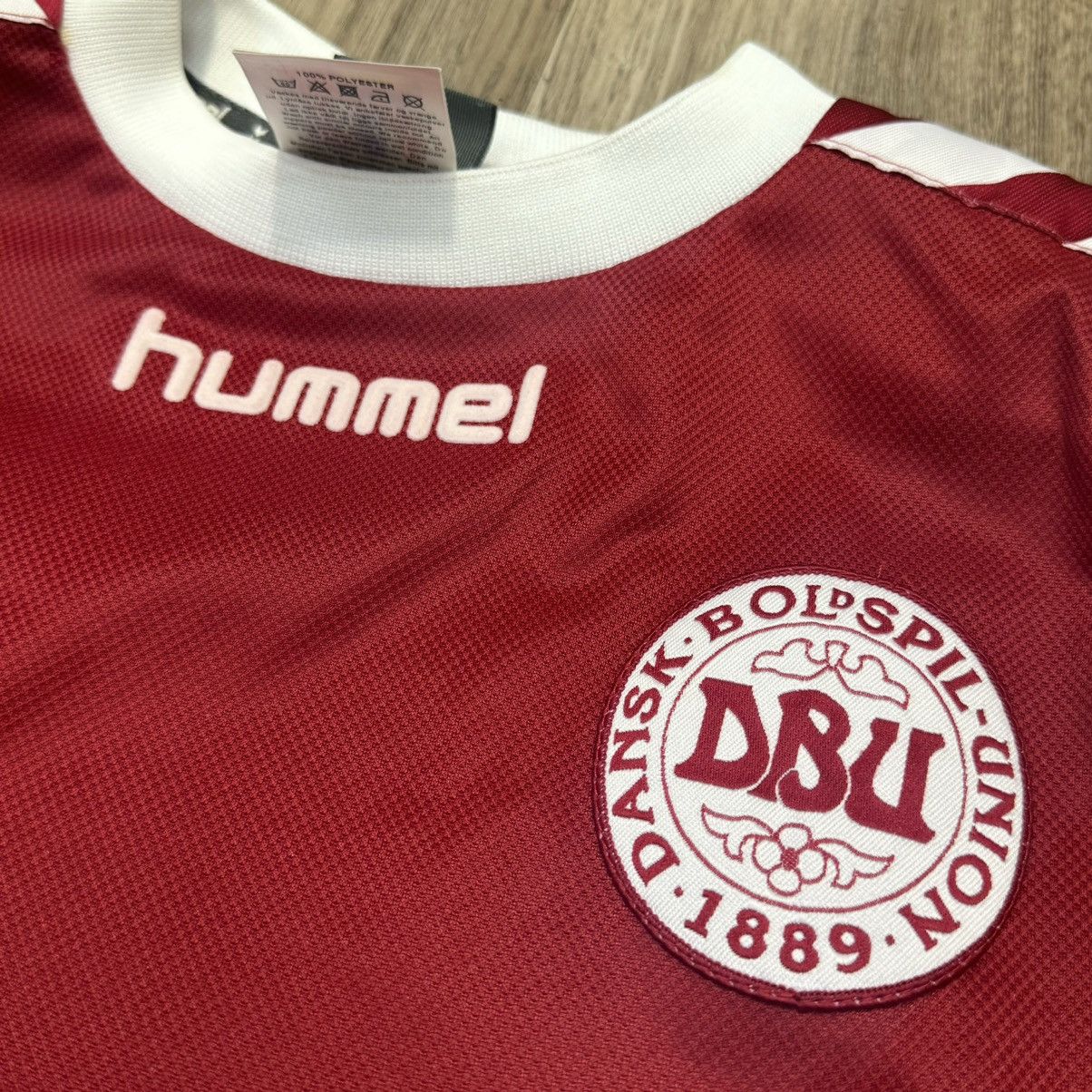 Hummel Denmark 02/04 home shirt Size US L / EU 52-54 / 3 - 3 Thumbnail