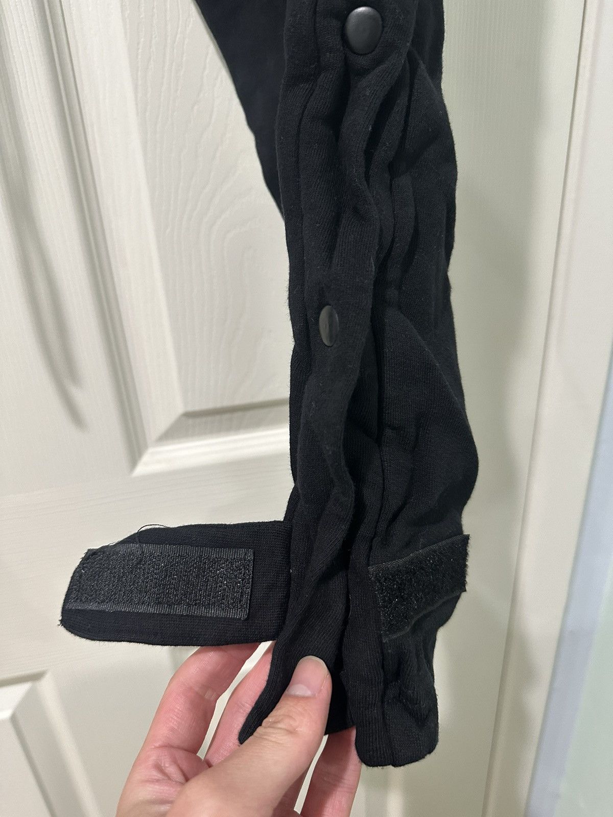 MNML MNML Black snap sweatpants Size US 30 / EU 46 - 2 Thumbnail