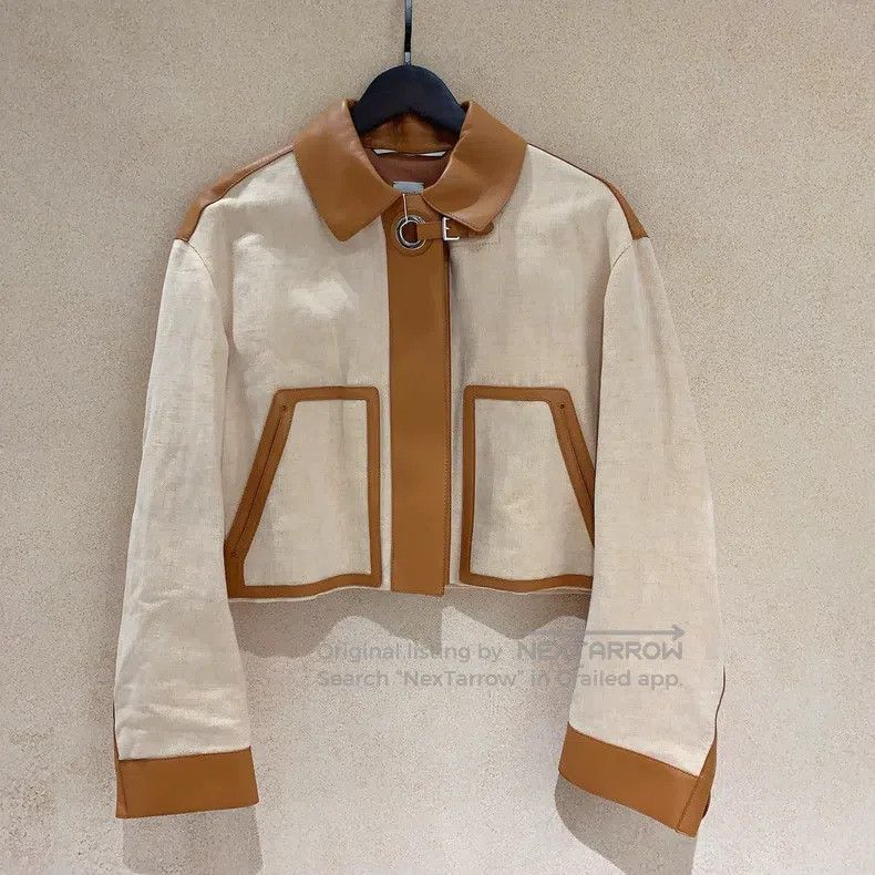 Hermes Hermes Patchwork Leather Jacket - Women's Size XS / US 0-2 / IT 36-38 - 2 Thumbnail