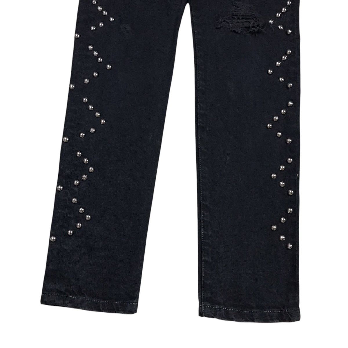 Japanese Brand RNA Sweat Distressed Pants Size 31" - 4 Thumbnail