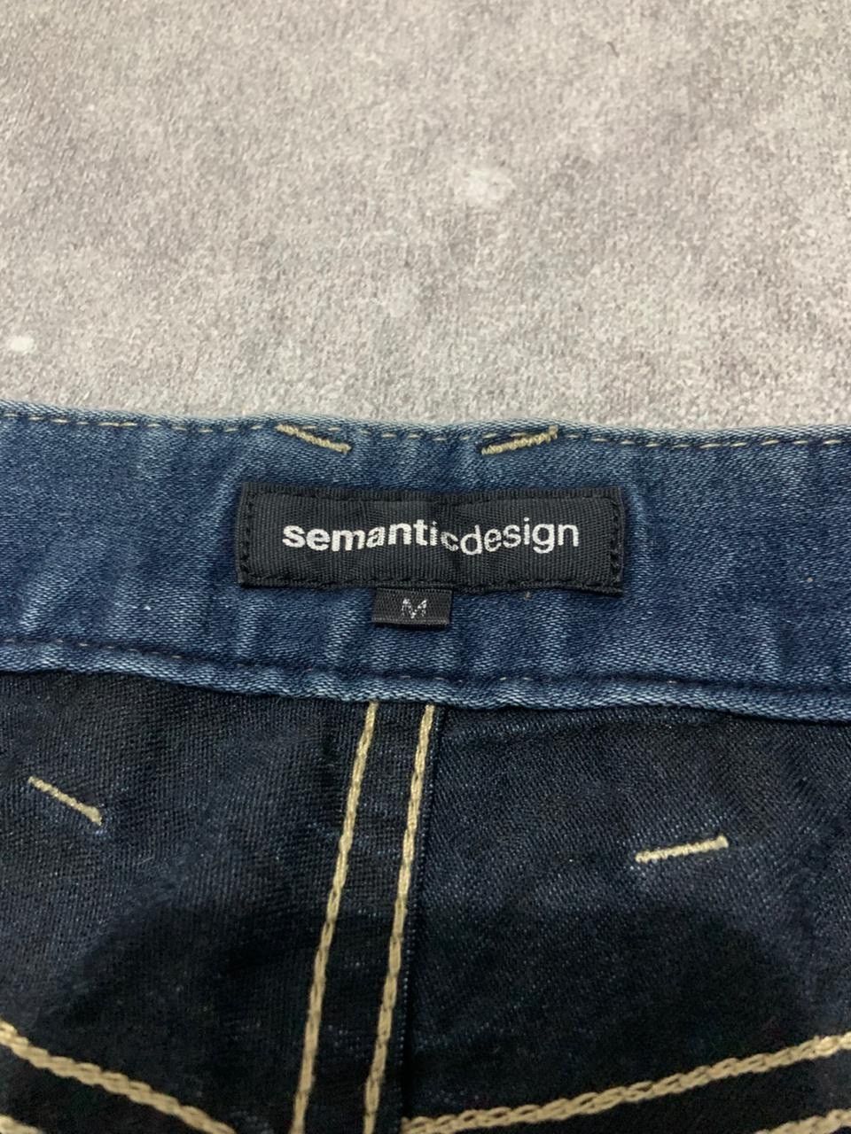 semanticdesign Semantic Desaign Distressed Denim Jeans Size US 31 - 4 Thumbnail