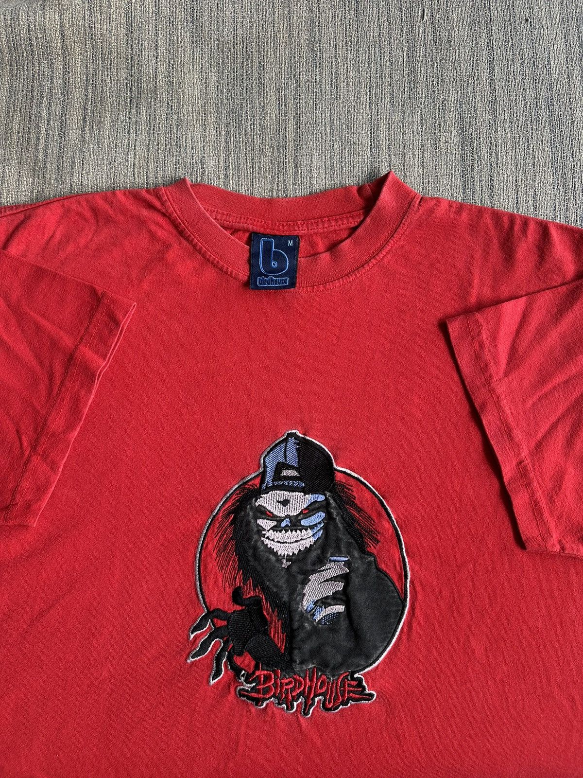 Hook-Ups Vintage Birdhouse Skateboard Tee Rare USA Tonyhawk Size US L / EU 52-54 / 3 - 1 Thumbnail