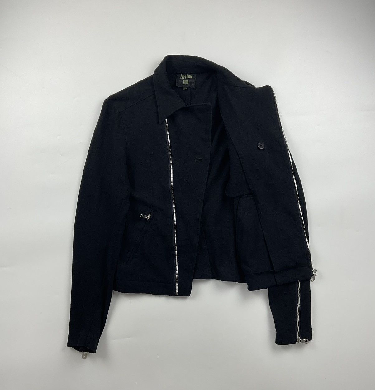 Jean Paul Gaultier Jean Paul Gaultier Multi Zip Biker Jacket Size US M / EU 48-50 / 2 - 6 Thumbnail