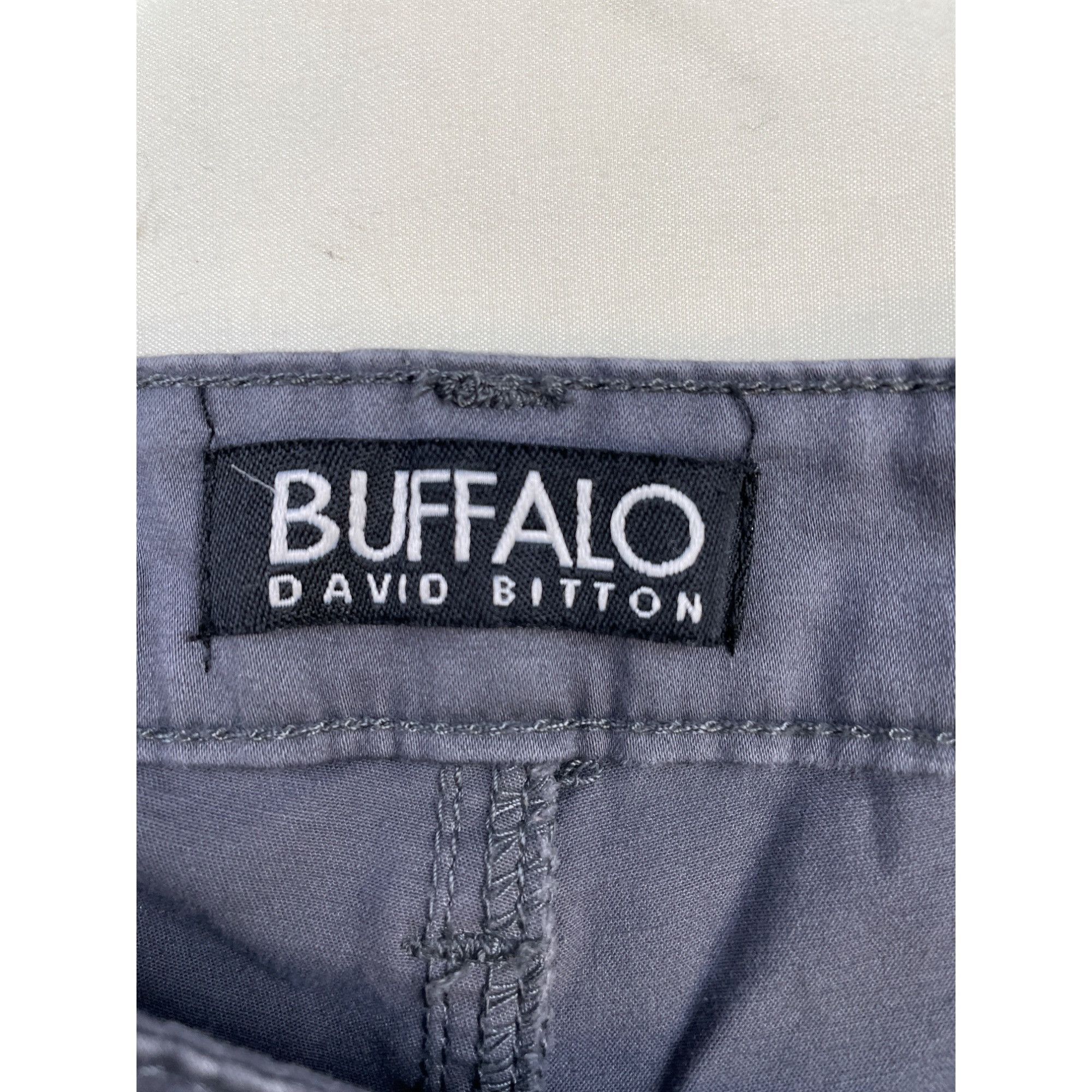 Buffalo David Bitton Buffalo David Bitton Women's Gray Stretch midrise Skinny ank Size 38" / US 16 / IT 52 - 3 Thumbnail