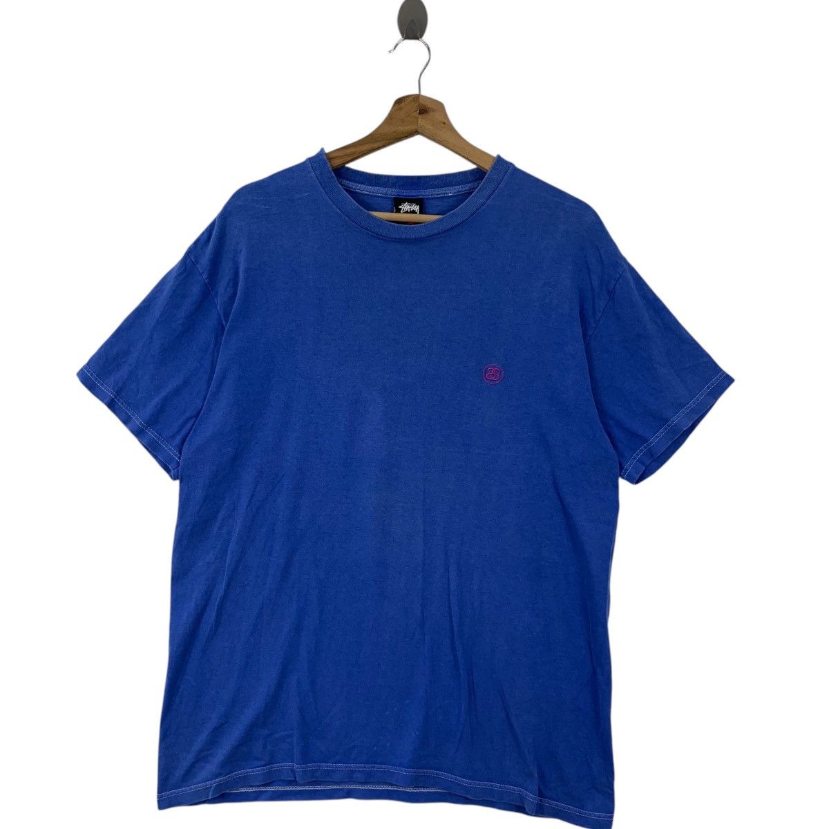 Stussy Vintage STUSSY SKATEBOARD STOCK Logo Tribe Top Tee Shirt Size US L / EU 52-54 / 3 - 1 Thumbnail