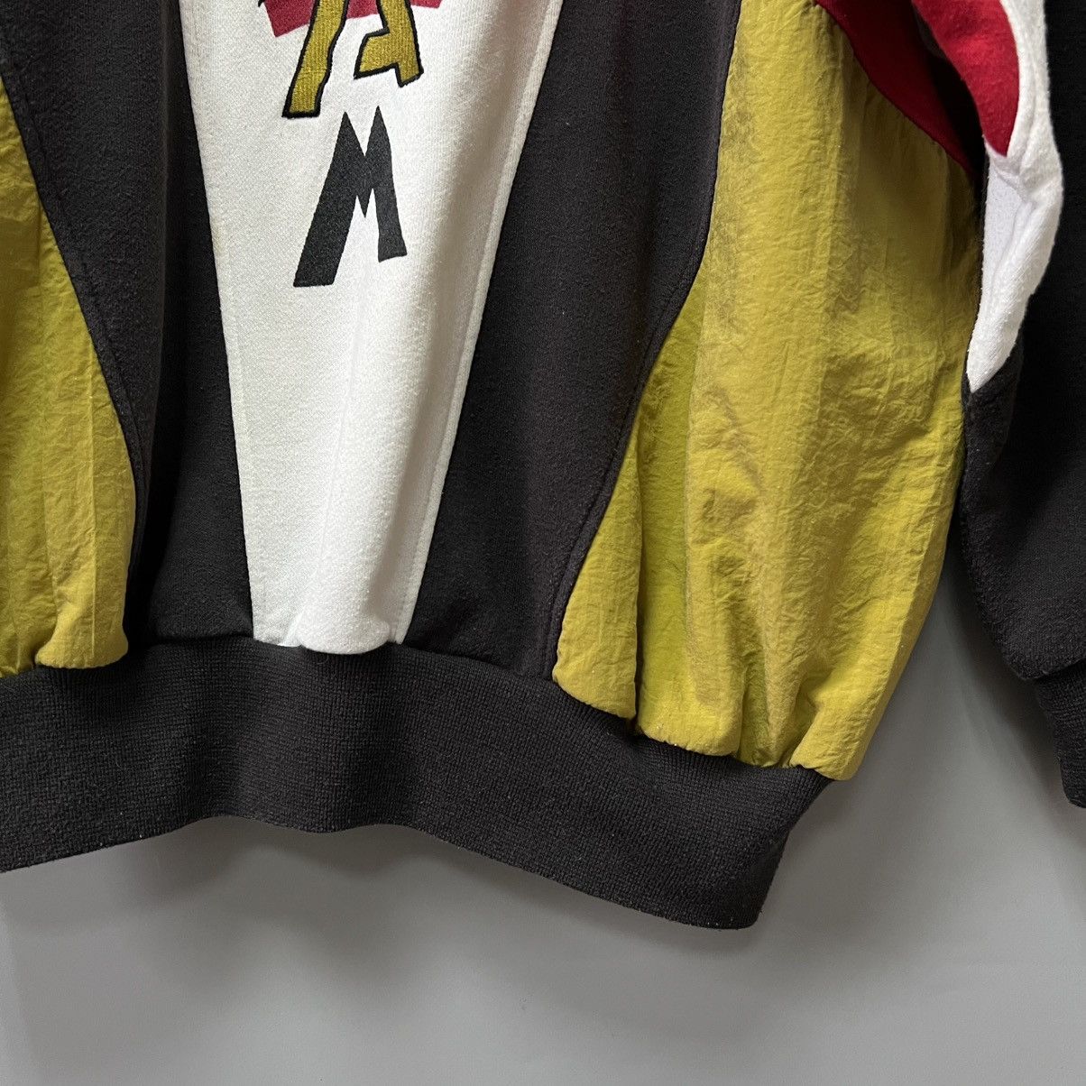 Adidas Adidas 90s Team Big Logo 1/4 Zip Sweatshirt Vintage y2k Size US L / EU 52-54 / 3 - 10 Thumbnail