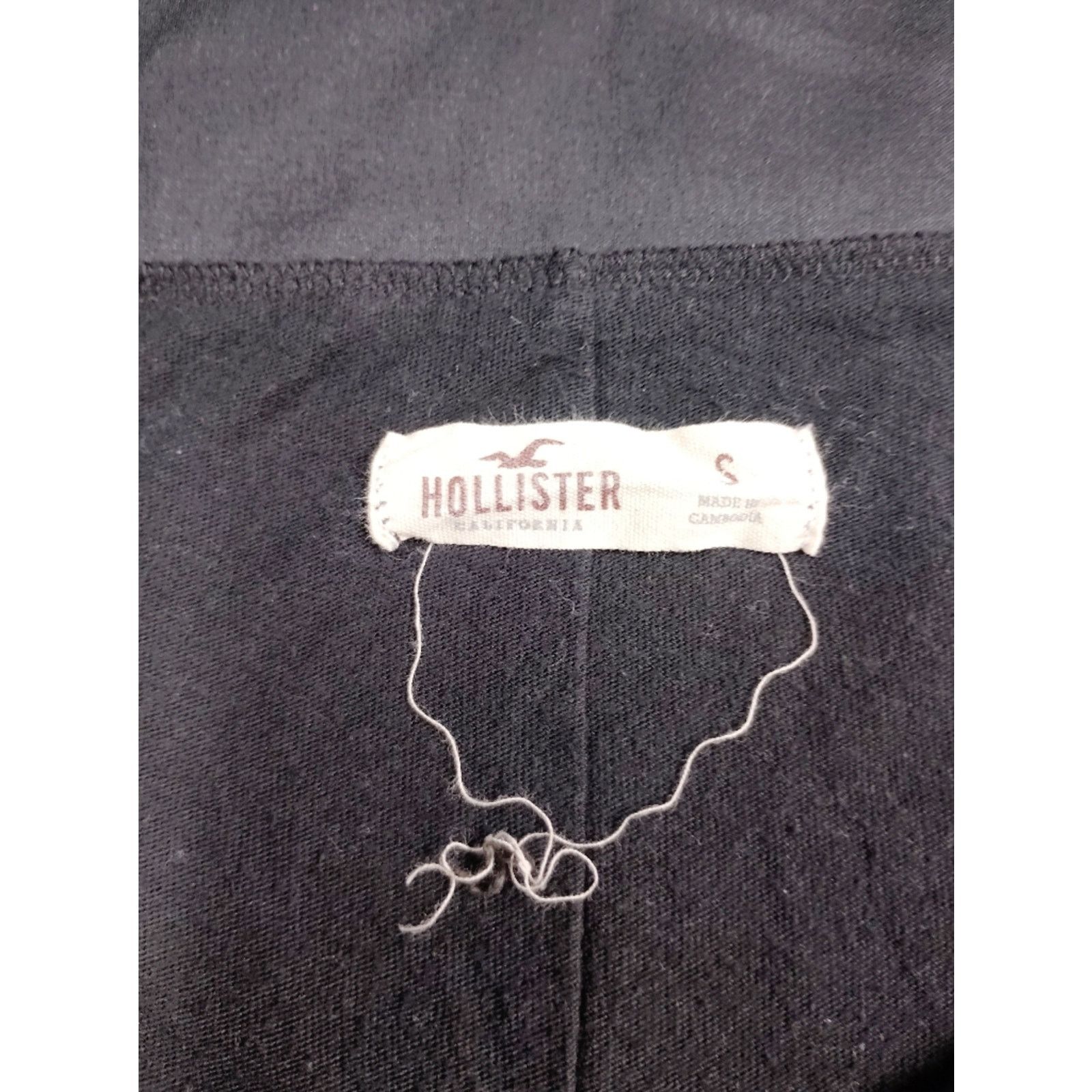 Hollister Hollister California LA Women's Black Graphic Tee Size S / US 4 / IT 40 - 3 Thumbnail