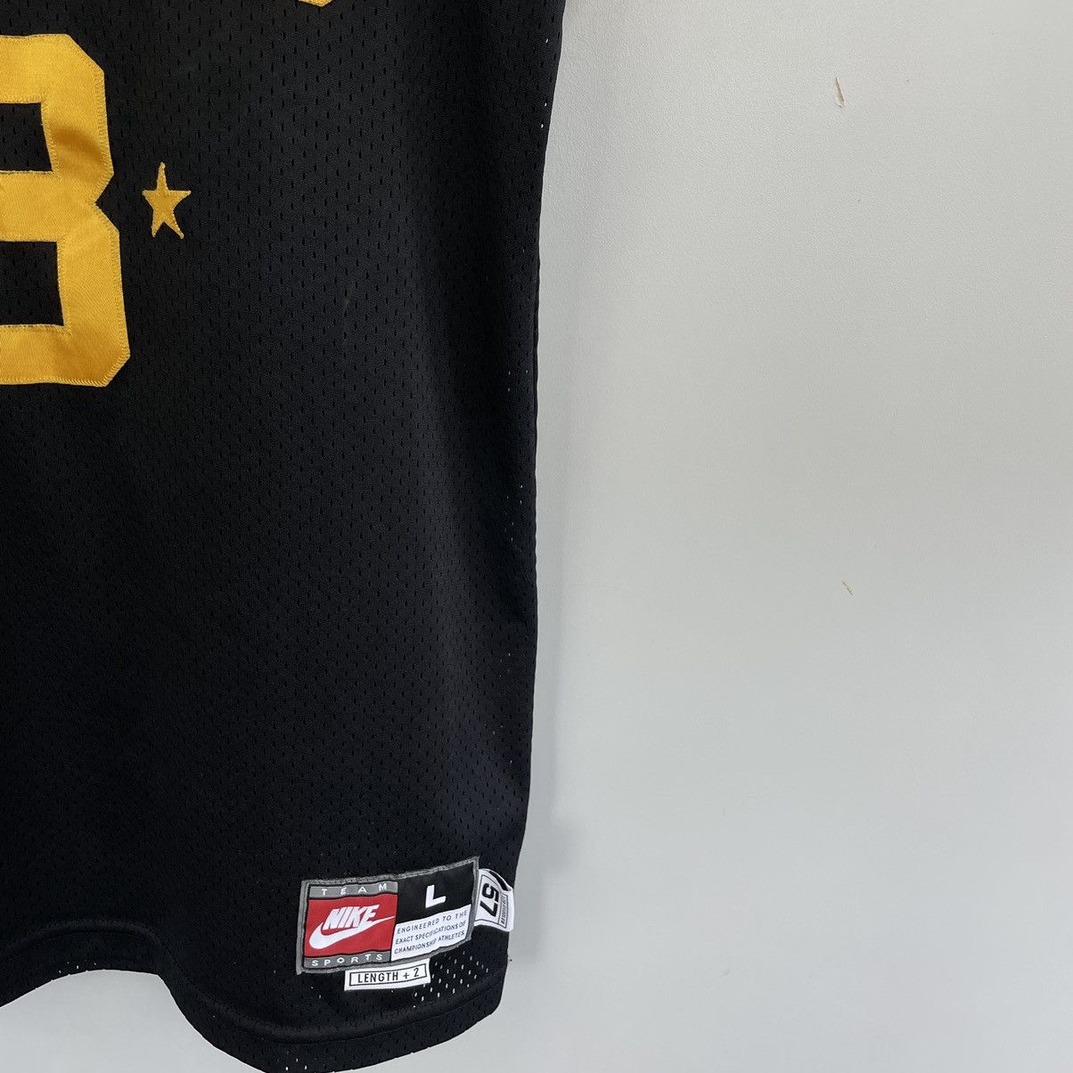 NBA × Nike × Vintage Nike Kobe Bryant LA Lakers Nike Black Mamba jersey Size US L / EU 52-54 / 3 - 7 Thumbnail