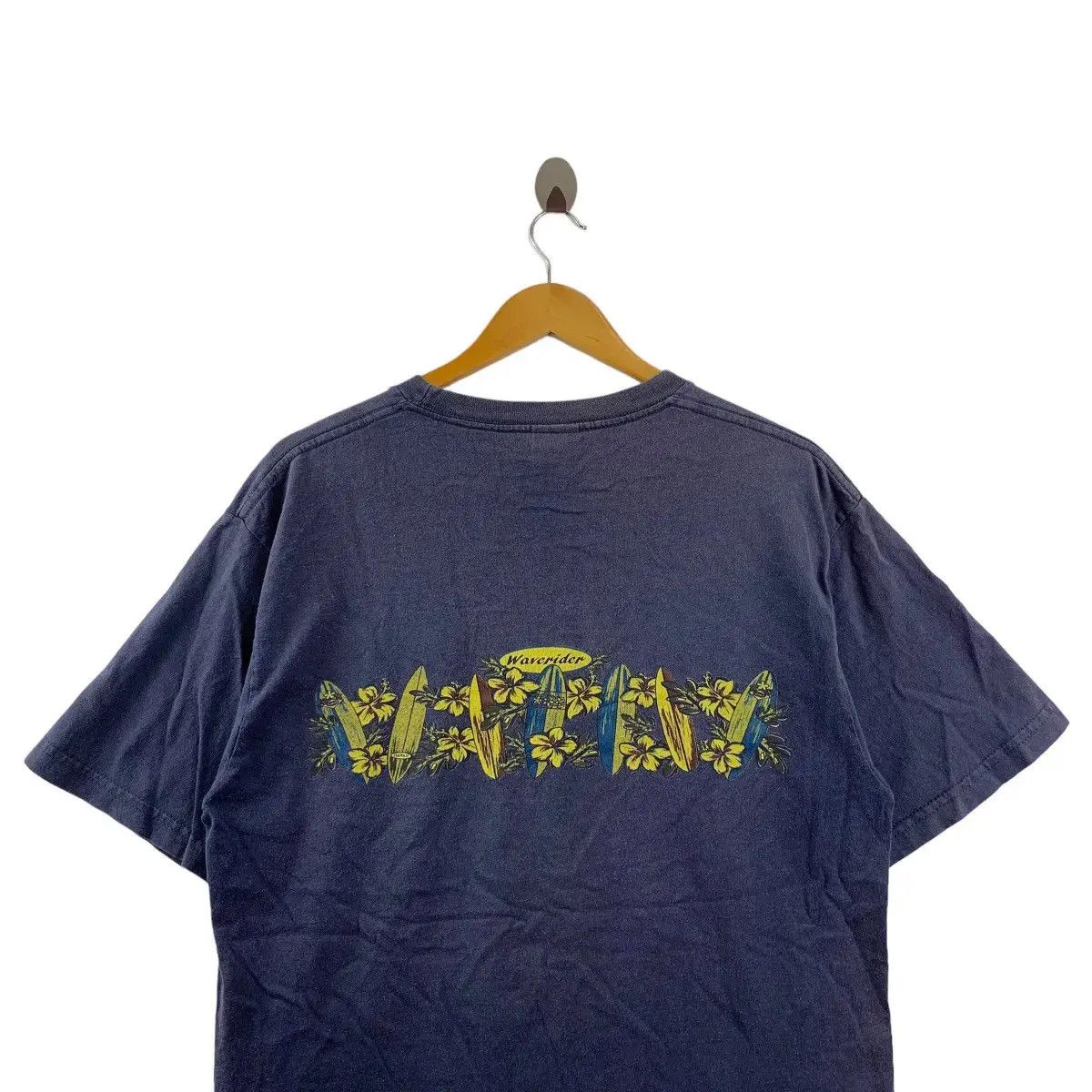 Vintage Vintage WAVERIDER HAWAII SURF Floral Tee Shirt Hibiscus Size US L / EU 52-54 / 3 - 2 Thumbnail