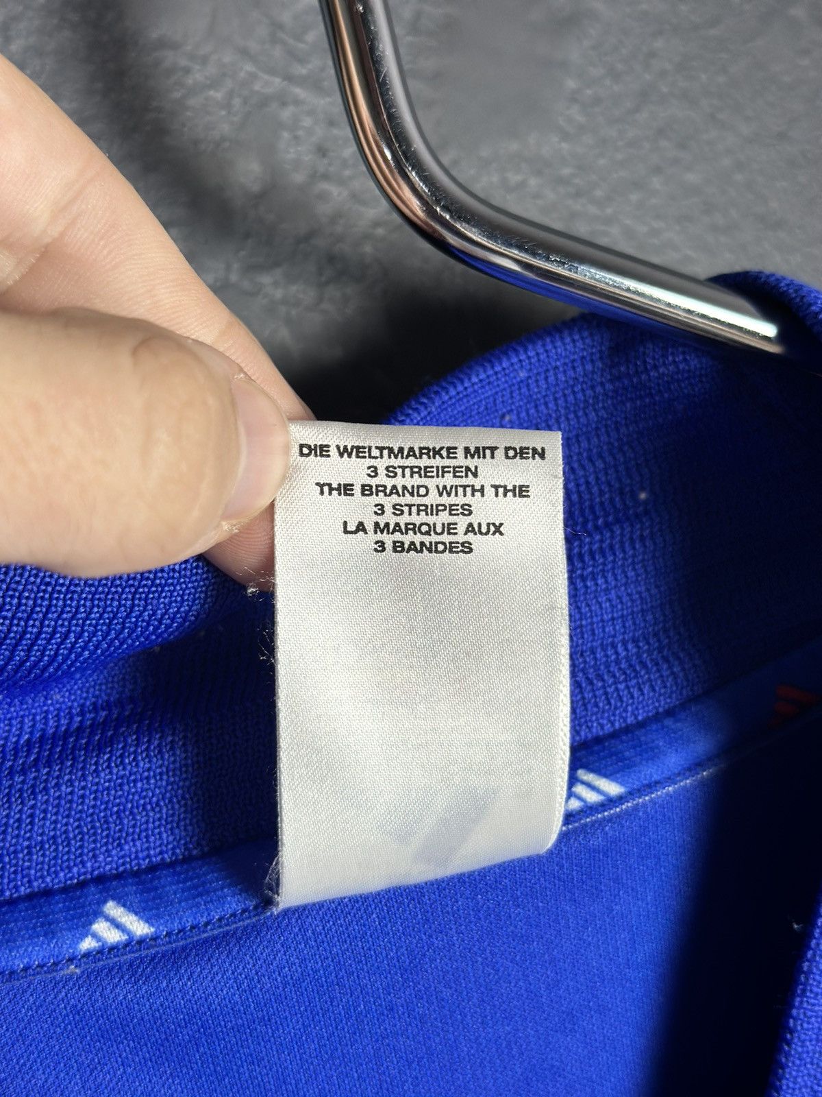 Adidas × Vintage Vintage 2002-04 France Adidas Home Soccer Jersey Size US XL / EU 56 / 4 - 7 Thumbnail