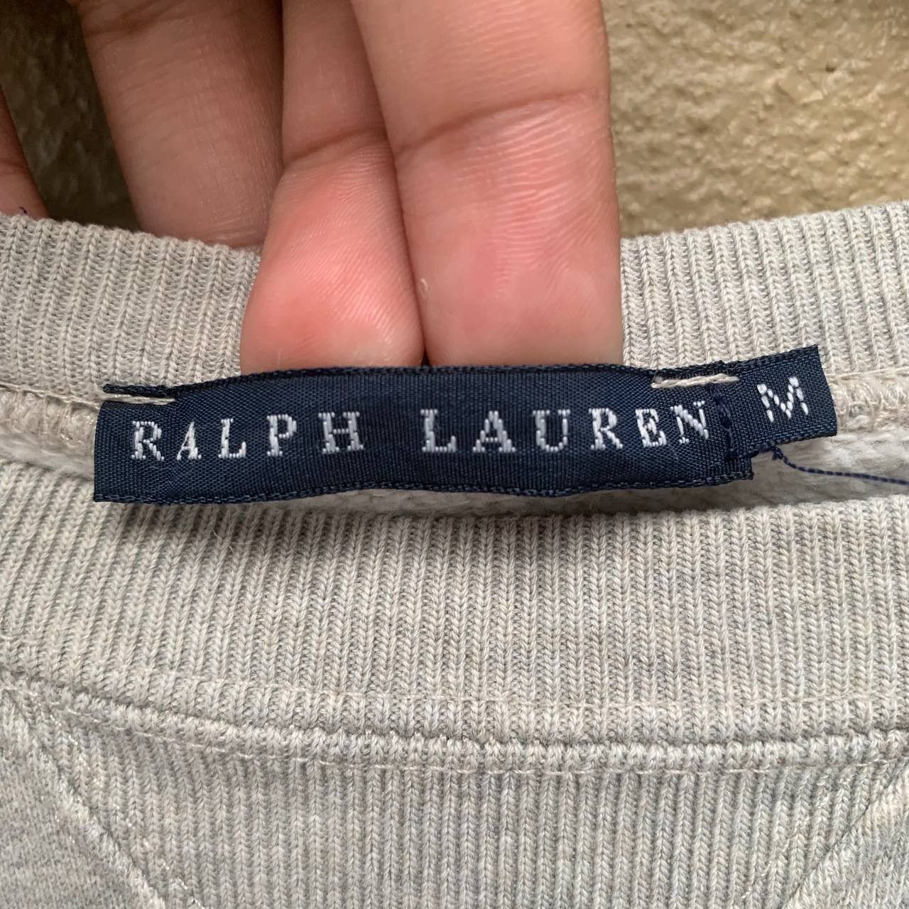 Ralph Lauren Vintage RALPH LAUREN Blue Label Spellout Sweatshirt Size US S / EU 44-46 / 1 - 4 Thumbnail