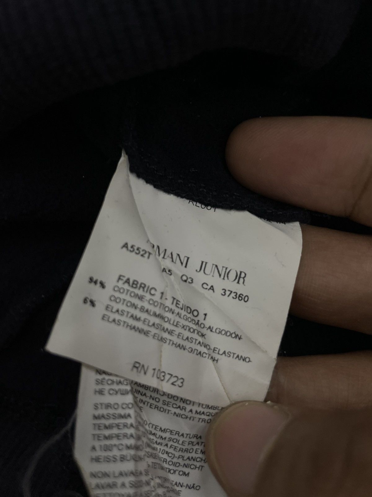 Armani Armani Junior Blouse Heart Love Embroidery Size XS / US 0-2 / IT 36-38 - 10 Thumbnail