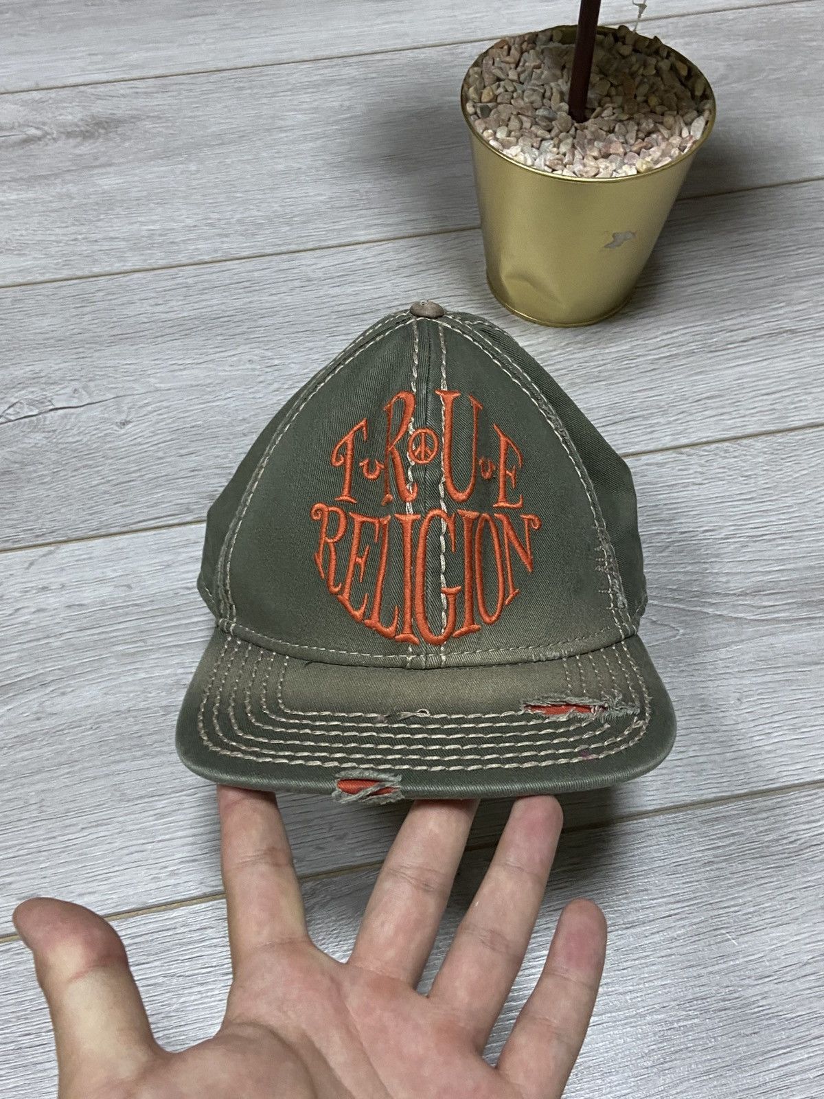 True Religion True Religion vintage USA horseshoe stitched cap SnapBack Size ONE SIZE - 7 Thumbnail