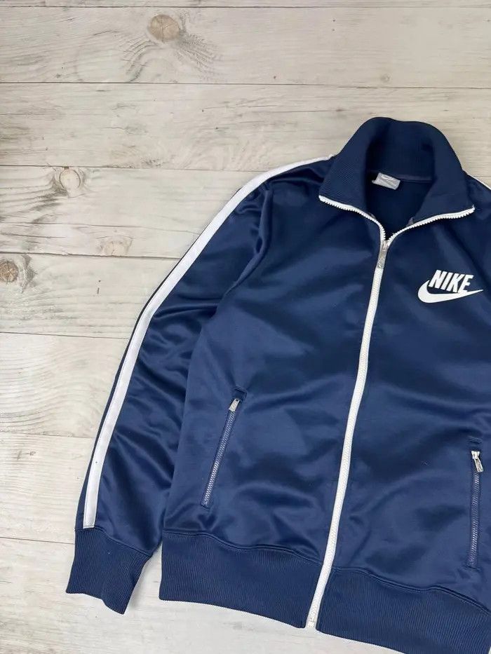 Nike Vintage Nike Track Jacket 2000s Striped Size US S / EU 44-46 / 1 - 5 Thumbnail