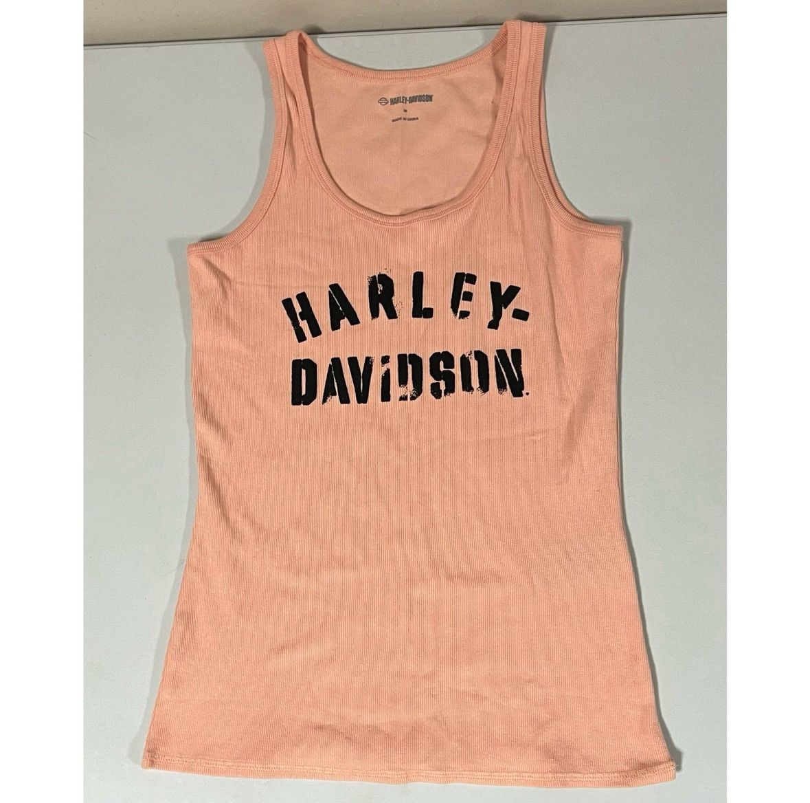 Harley Davidson Harley Davidson Logo Graphic Tank Top T-Shirt Tee Size M 🏍️✨ Size M / US 6-8 / IT 42-44 - 1 Thumbnail