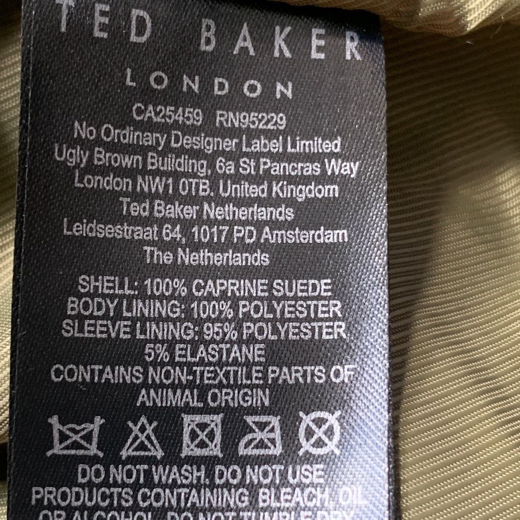 Ted Baker Ted Baker Louiey Convertible Perforated Suede Biker Moto Jac Size XL / US 12-14 / IT 48-50 - 16 Thumbnail