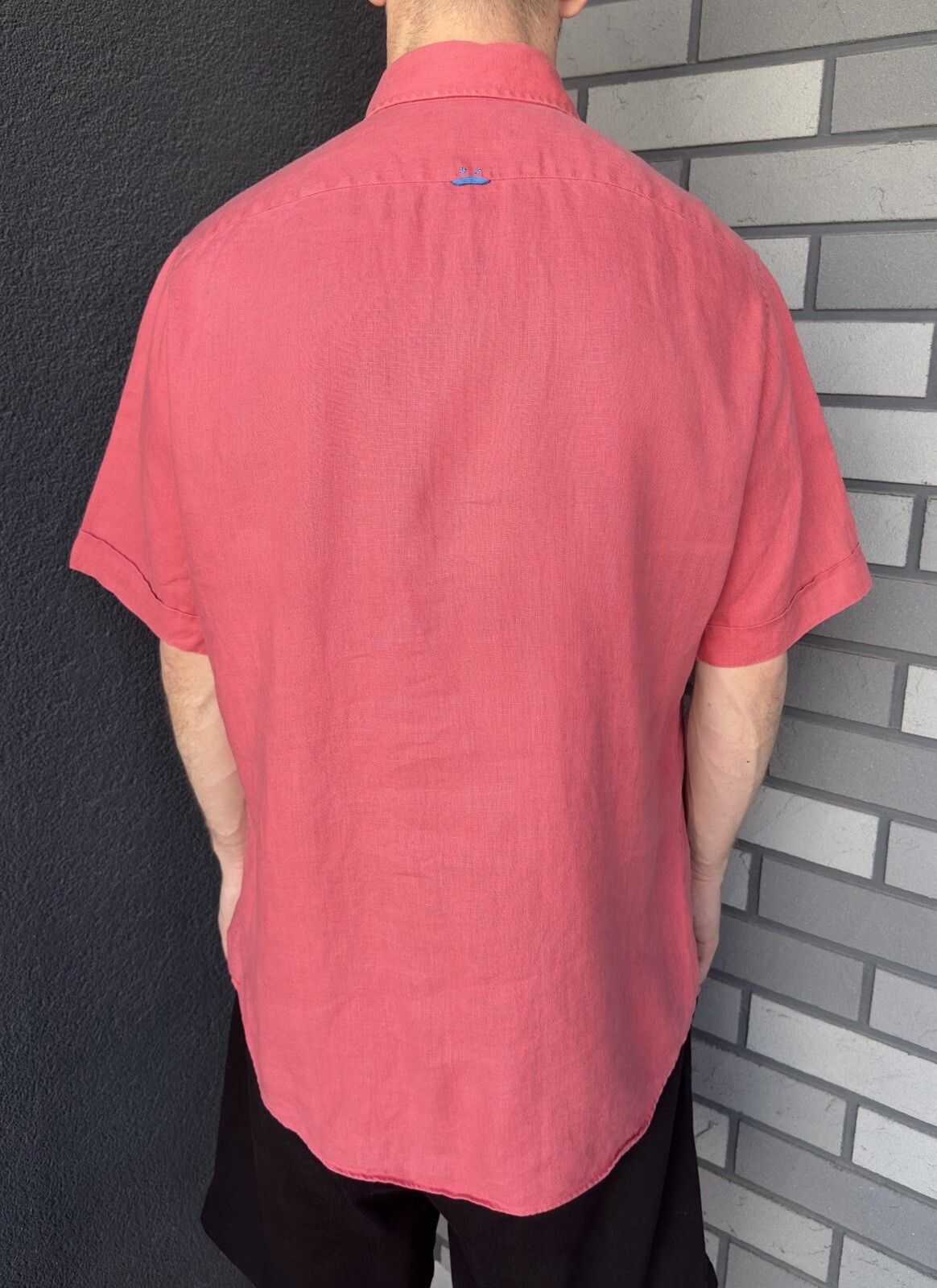 Vintage Jacques Britt 100 % Linen Shirt Mens size M Size US M / EU 48-50 / 2 - 2 Thumbnail