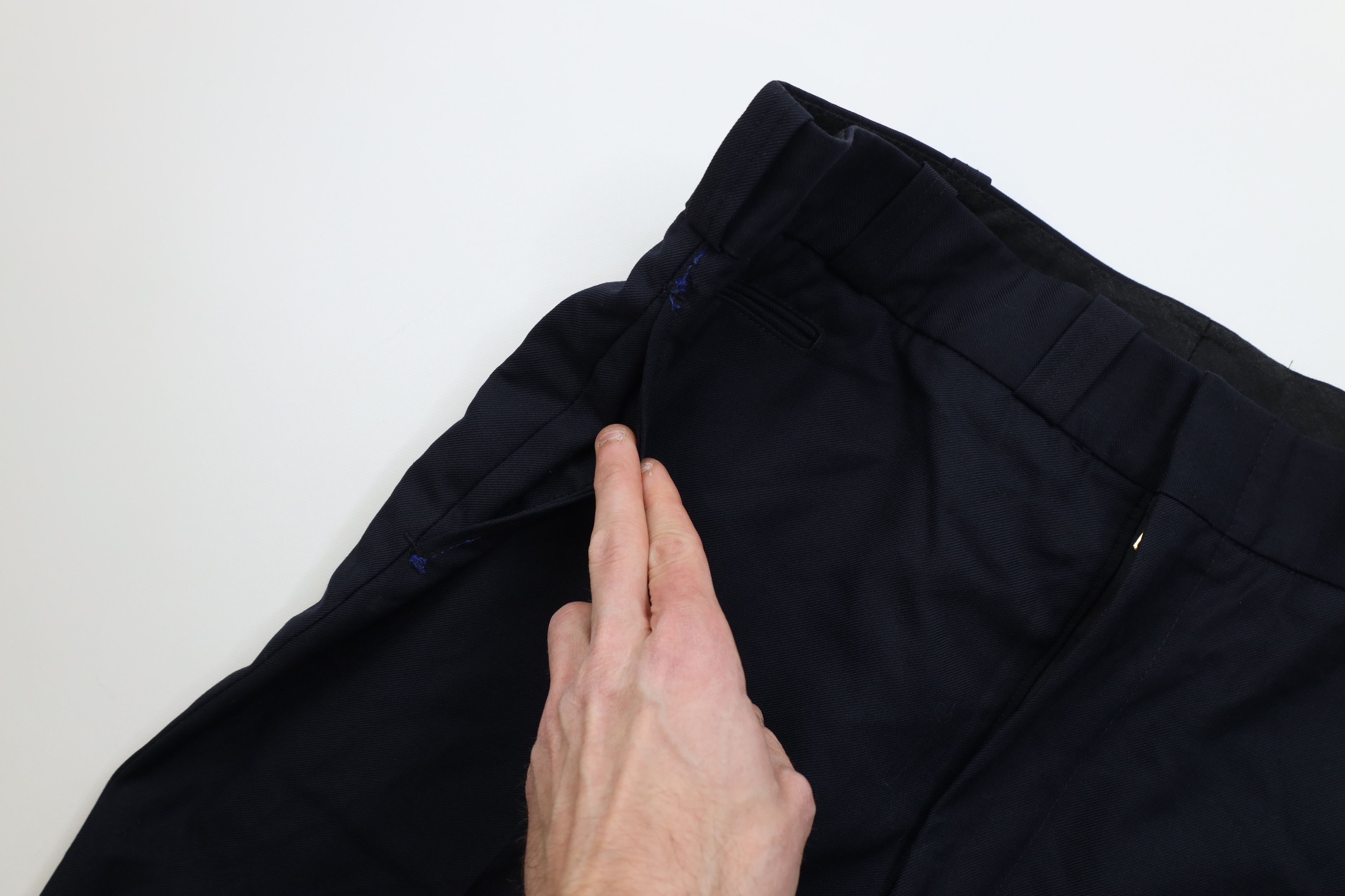 Vintage Vintage 70s Streetwear Blend Knit Wide Leg Chino Pants USA Size US 38 / EU 54 - 8 Thumbnail