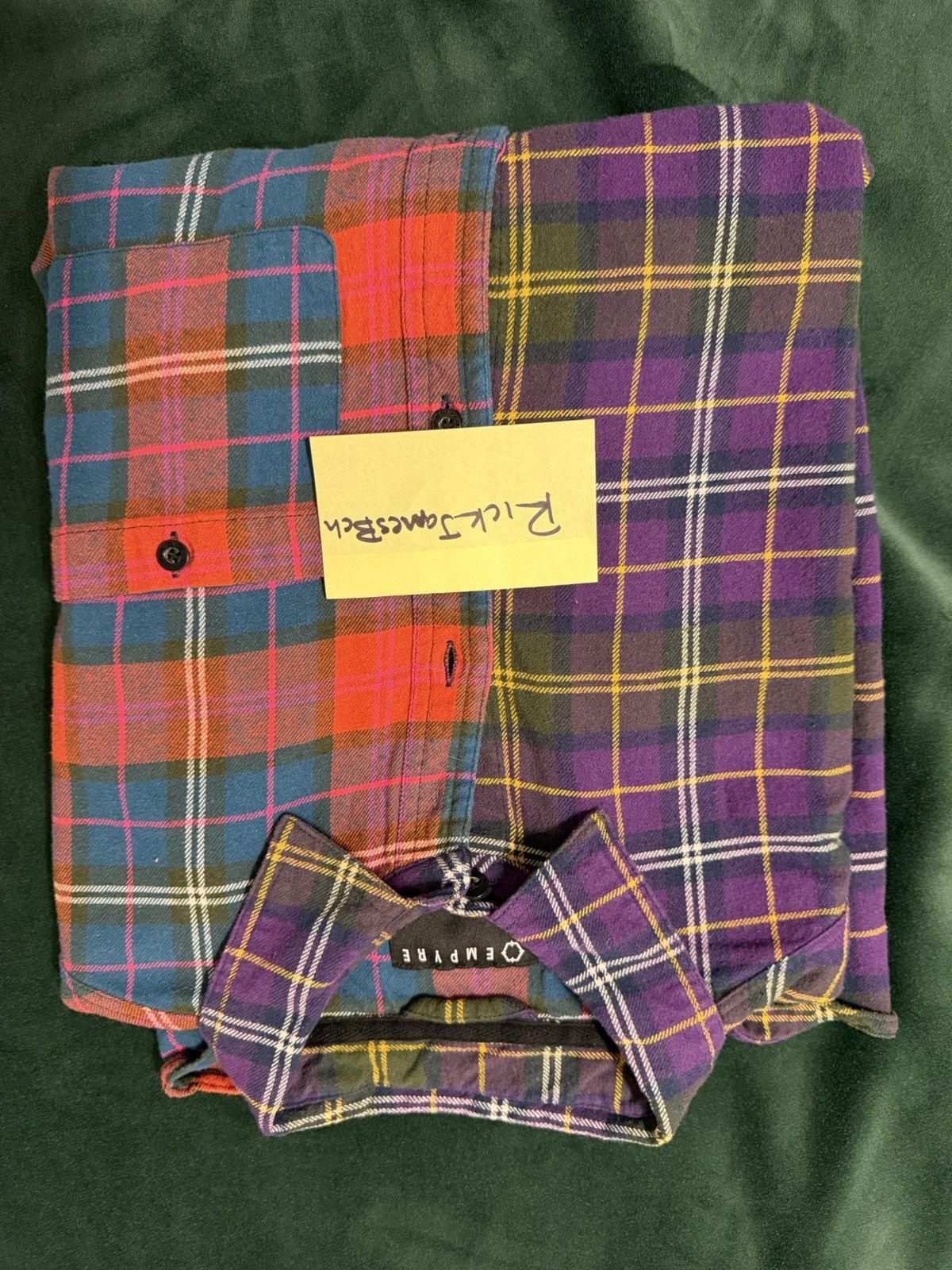 Other Empyre Plaid Flannel Red and Purple patchwork Size US M / EU 48-50 / 2 - 2 Thumbnail