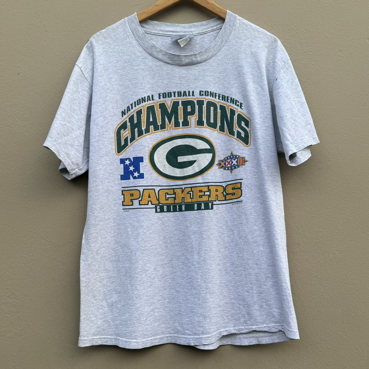 MLB × Vintage Vintage Green bay packers NFL 1997 tee Size US L / EU 52-54 / 3 - 1 Thumbnail