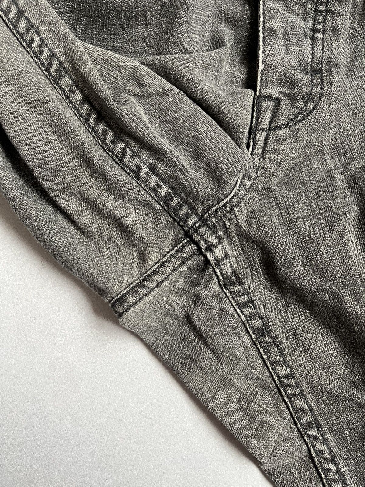Blind Skateboards × Vintage Blind Skateboards Grey Baggy Distressed Usa Button Pants Size US 36 / EU 52 - 17 Thumbnail