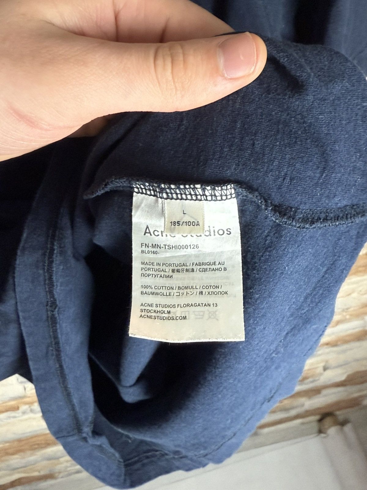 Acne Studios Acne studio t-shirt tee revalsal logo Size US L / EU 52-54 / 3 - 9 Thumbnail