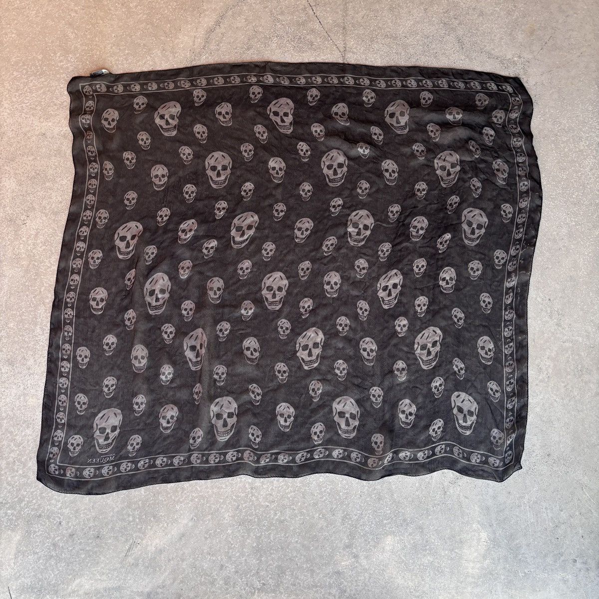 Alexander McQueen Alexander McQueen Skull Scarf Size ONE SIZE - 2 Thumbnail