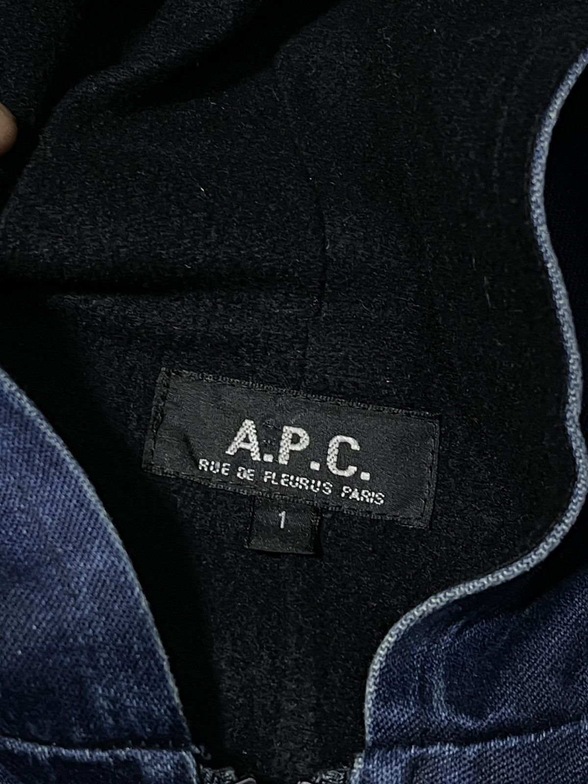 A.P.C. A.P.C Jacket Hoodie Size US M / EU 48-50 / 2 - 3 Thumbnail