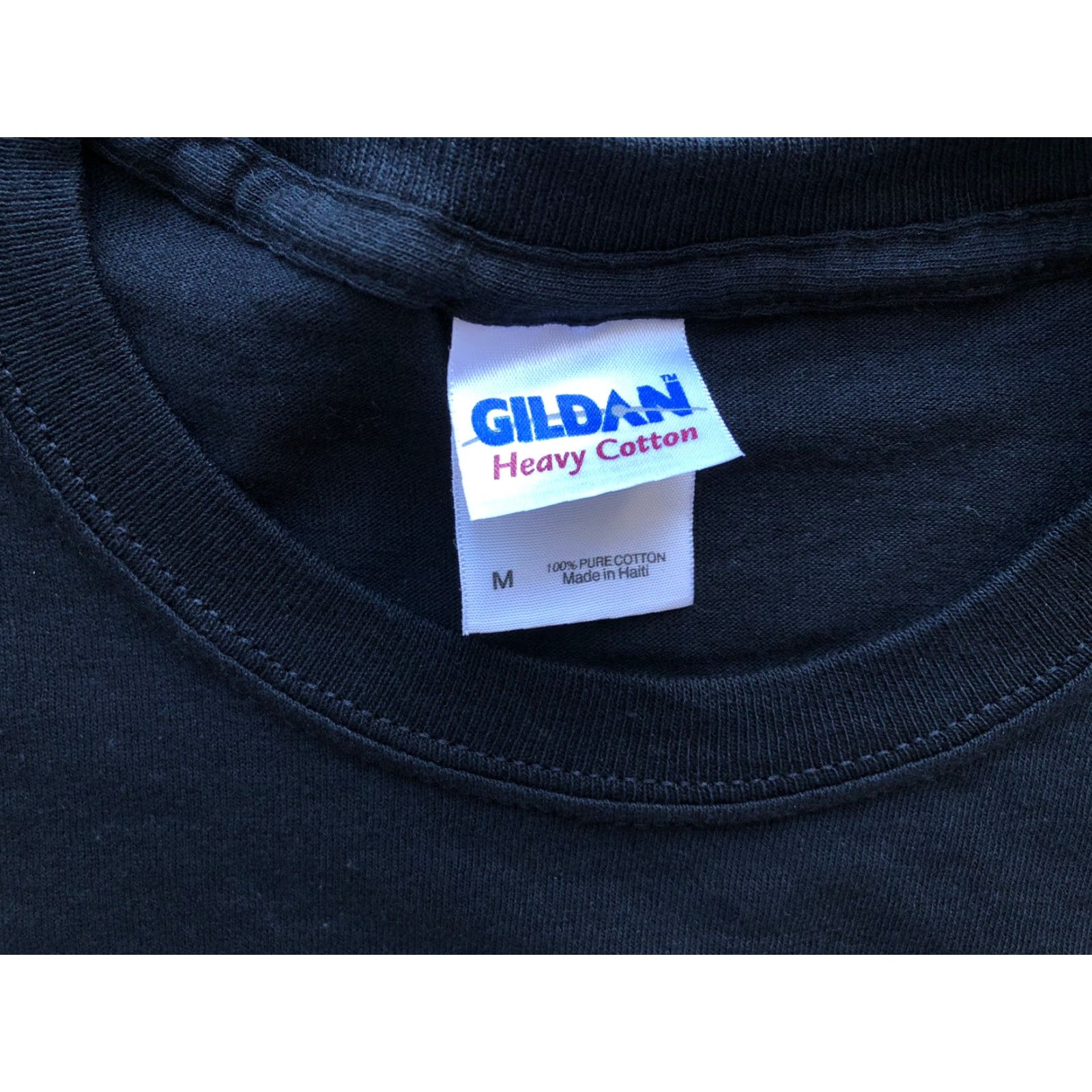 Gildan Gildan T-Shirt Twin Method Logo Band USA Tour 2007 Black Cotton Regular M Men Shirt Size US M / EU 48-50 / 2 - 5 Thumbnail